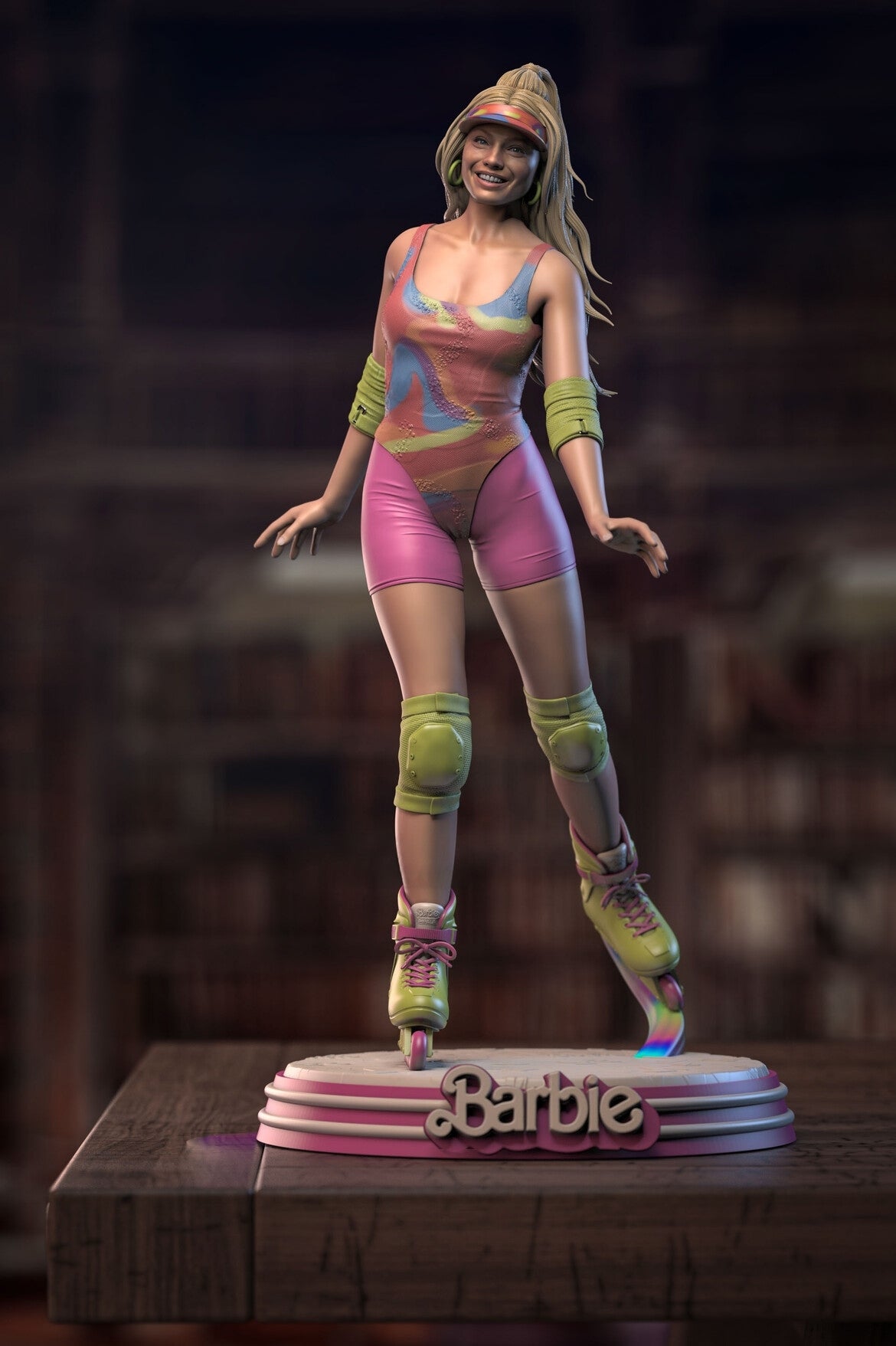 1523 Margot Robbie Special Edition - Barbie - STL 3D Print Files - 3D Printed Garage Kit ガレージキット Resin Model Scale Figure フィギュア