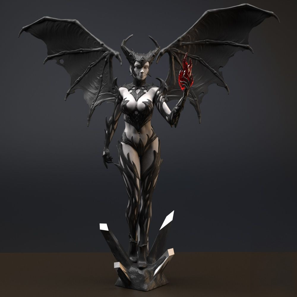 Diqual - Queen of Pain Special Edition - STL 3D Print Files - 3D Printed Garage Kit ガレージキット Resin Model Scale Figure フィギュア