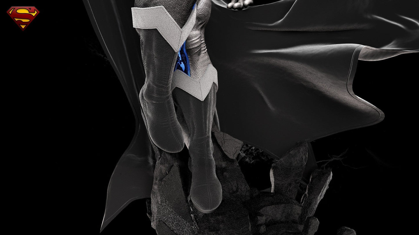 Eradicator (New Earth) - DC Comics - STL 3D Print Files - 3D Printed Garage Kit ガレージキット Resin Model Scale Figure フィギュア