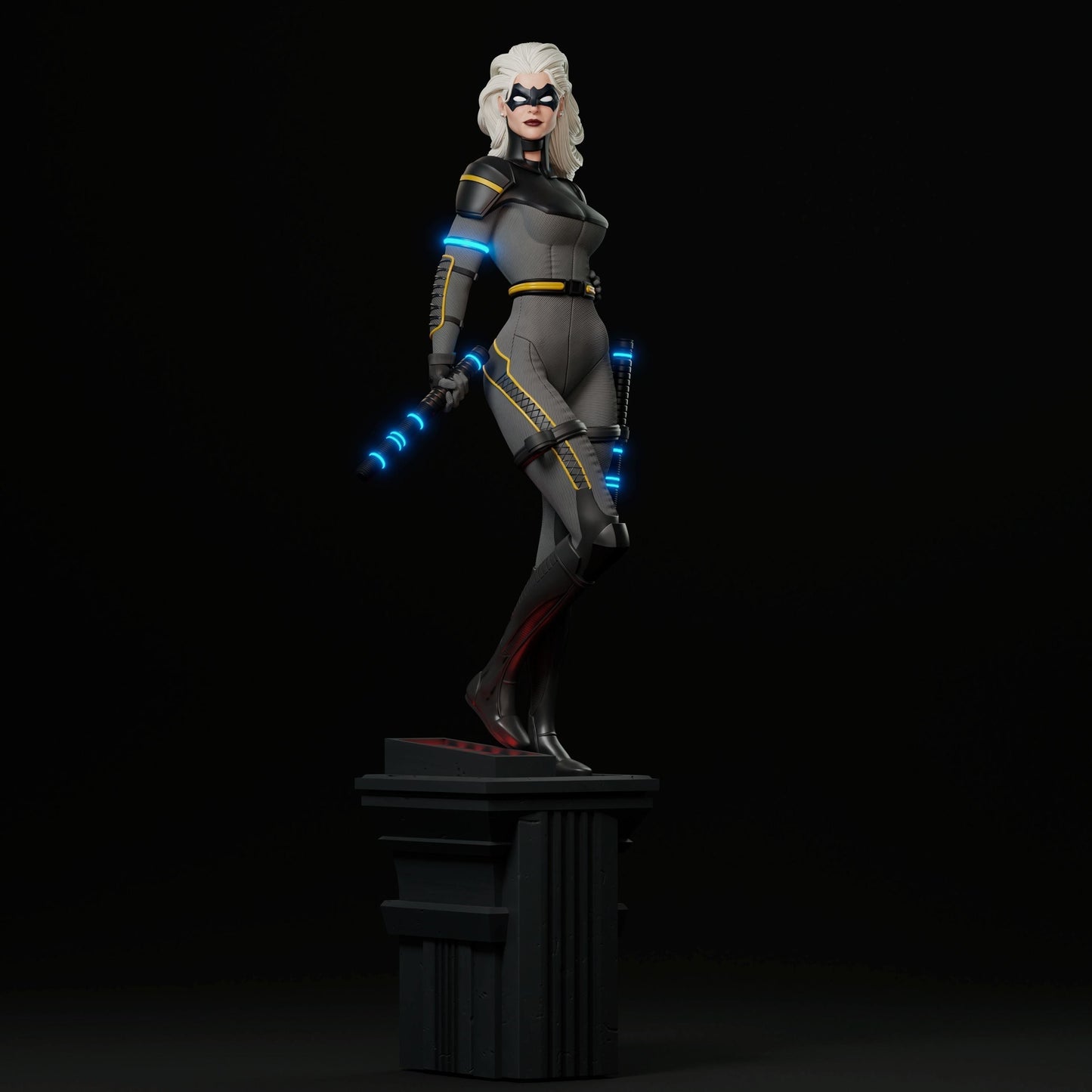Birds of Prey - DC Comics - STL 3D Print Files - 3D Printed Garage Kit ガレージキット Resin Model Scale Figure フィギュア