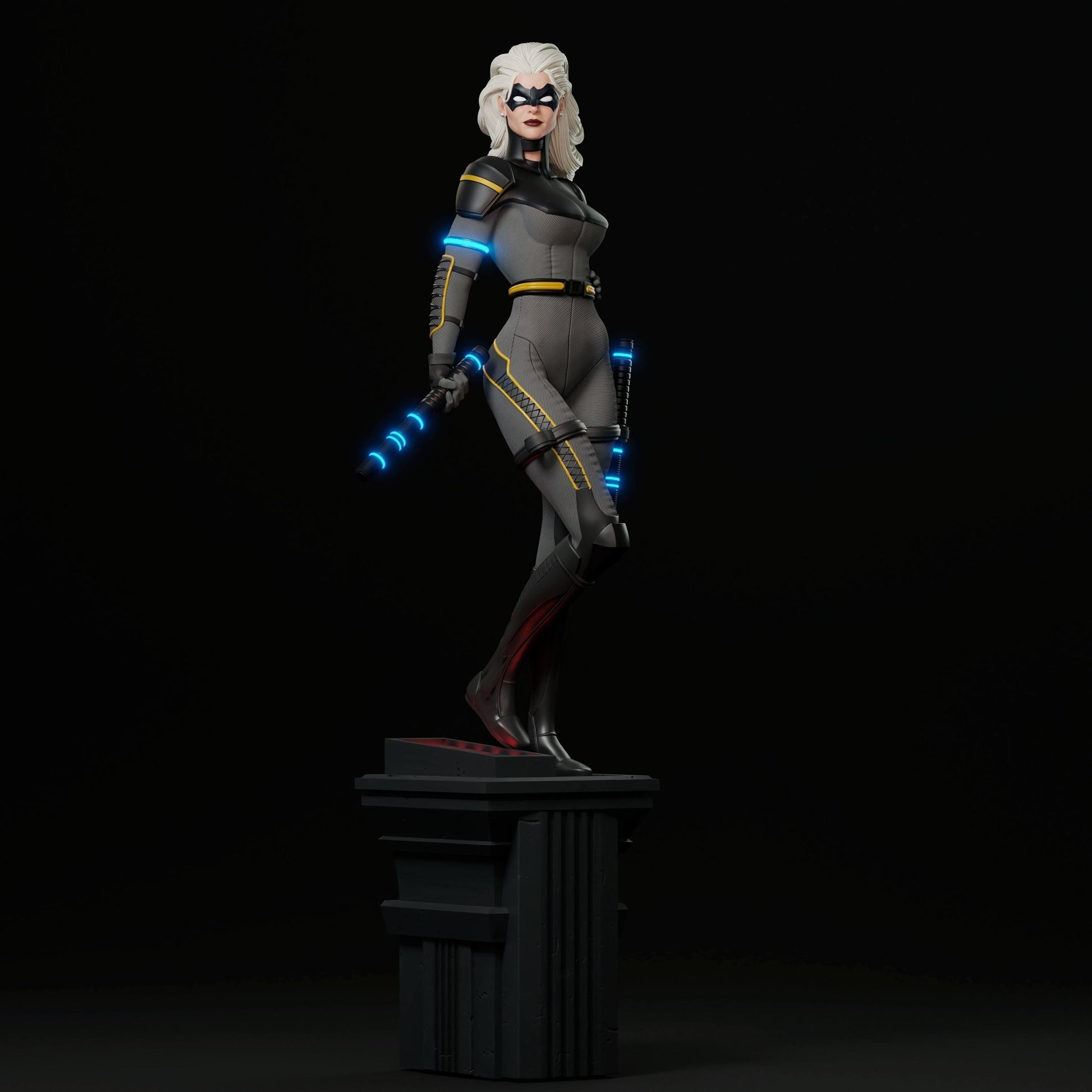 Birds of Prey - DC Comics - STL 3D Print Files - 3D Printed Garage Kit ガレージキット Resin Model Scale Figure フィギュア