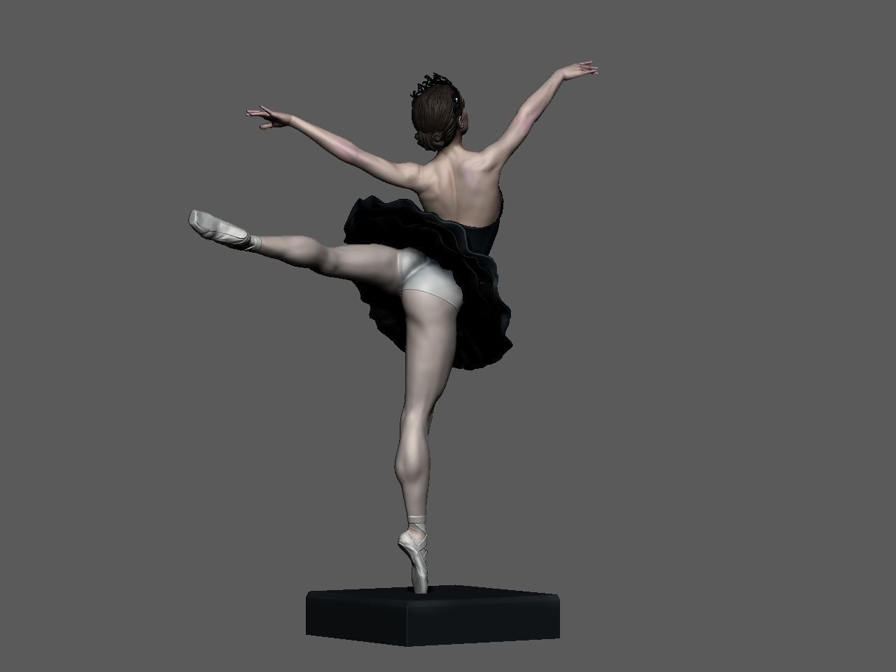 Black Swan Special Edition - STL 3D Print Files - 3D Printed Garage Kit ガレージキット Resin Model Scale Figure フィギュア