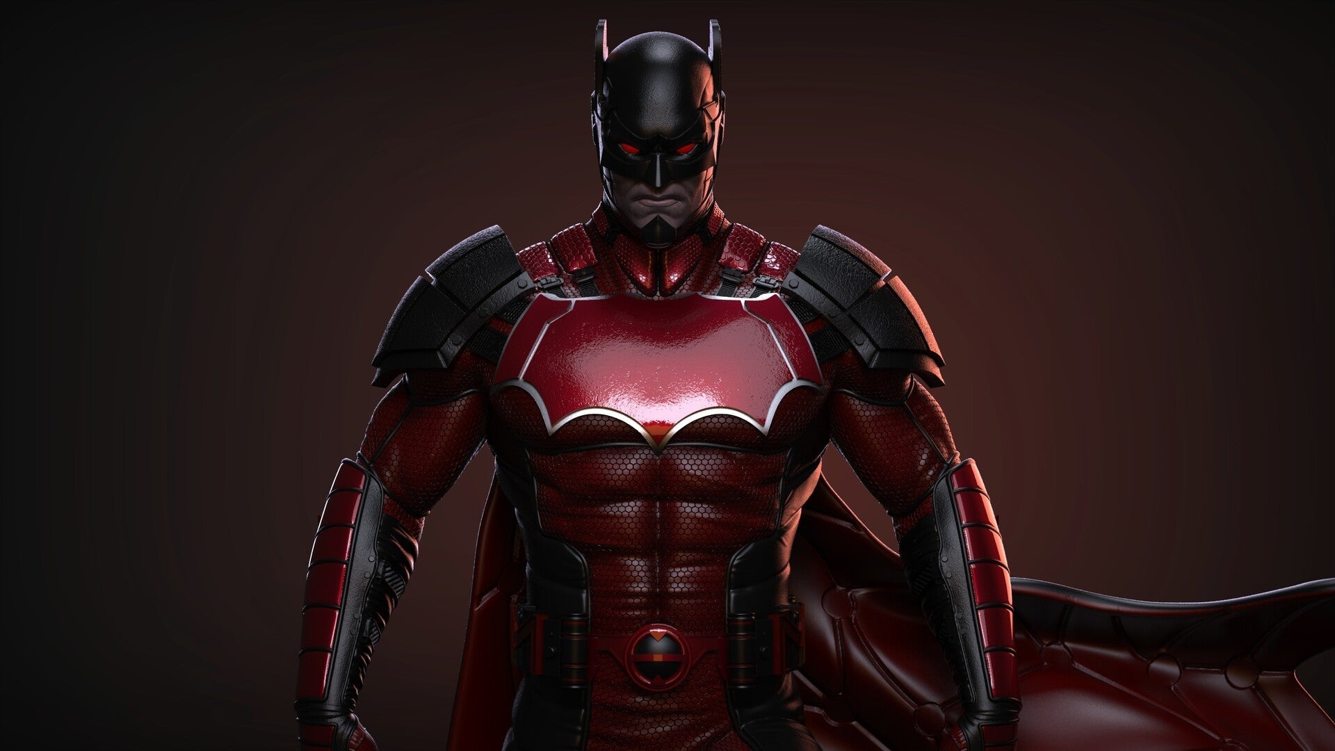 Justice League 3000 Batman - Arkham Knight - STL 3D Print Files - 3D Printed Garage Kit ガレージキット Resin Model Scale Figure フィギュア
