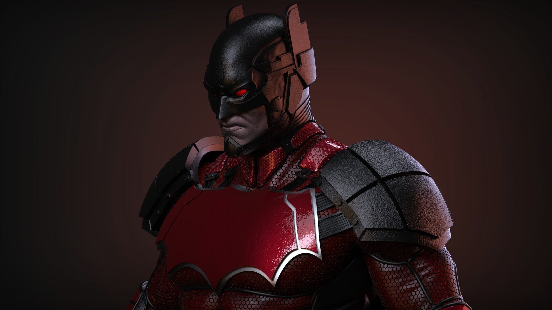 Justice League 3000 Batman - Arkham Knight - STL 3D Print Files - 3D Printed Garage Kit ガレージキット Resin Model Scale Figure フィギュア