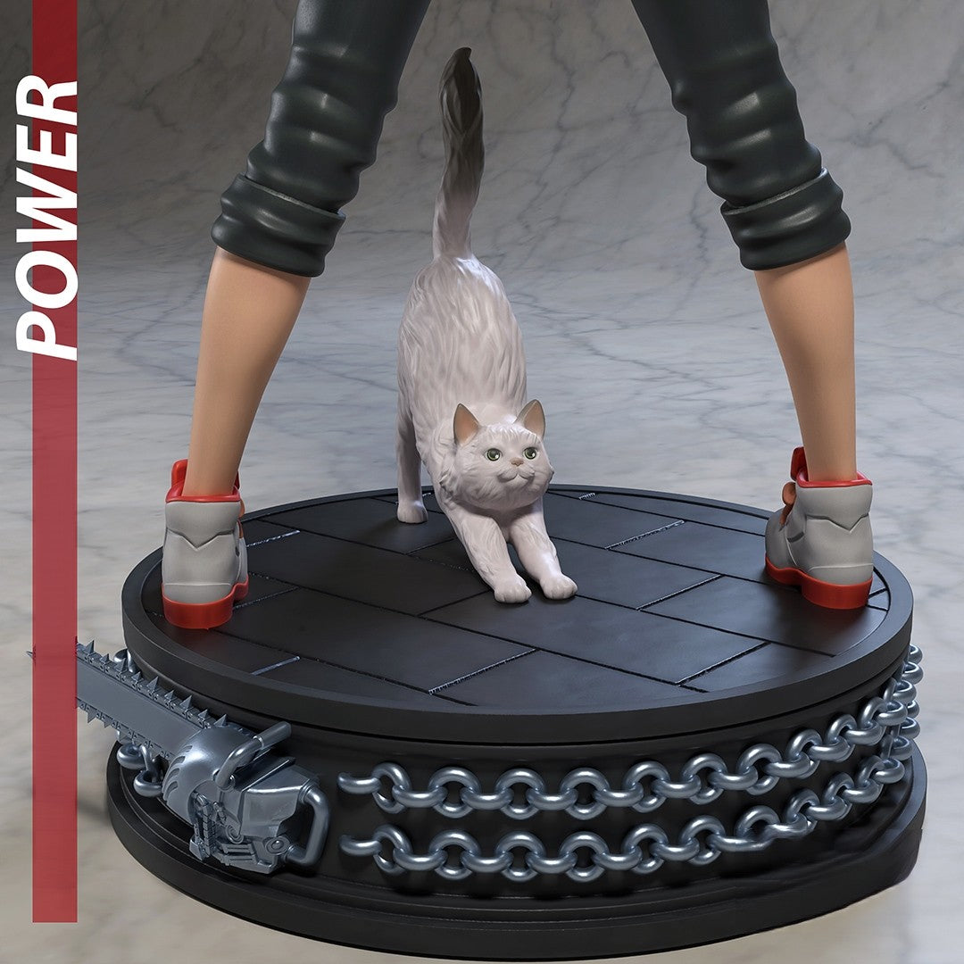 1519 Power Special Edition - Chainsaw Man - STL 3D Print Files - 3D Printed Garage Kit ガレージキット Resin Model Scale Figure フィギュア