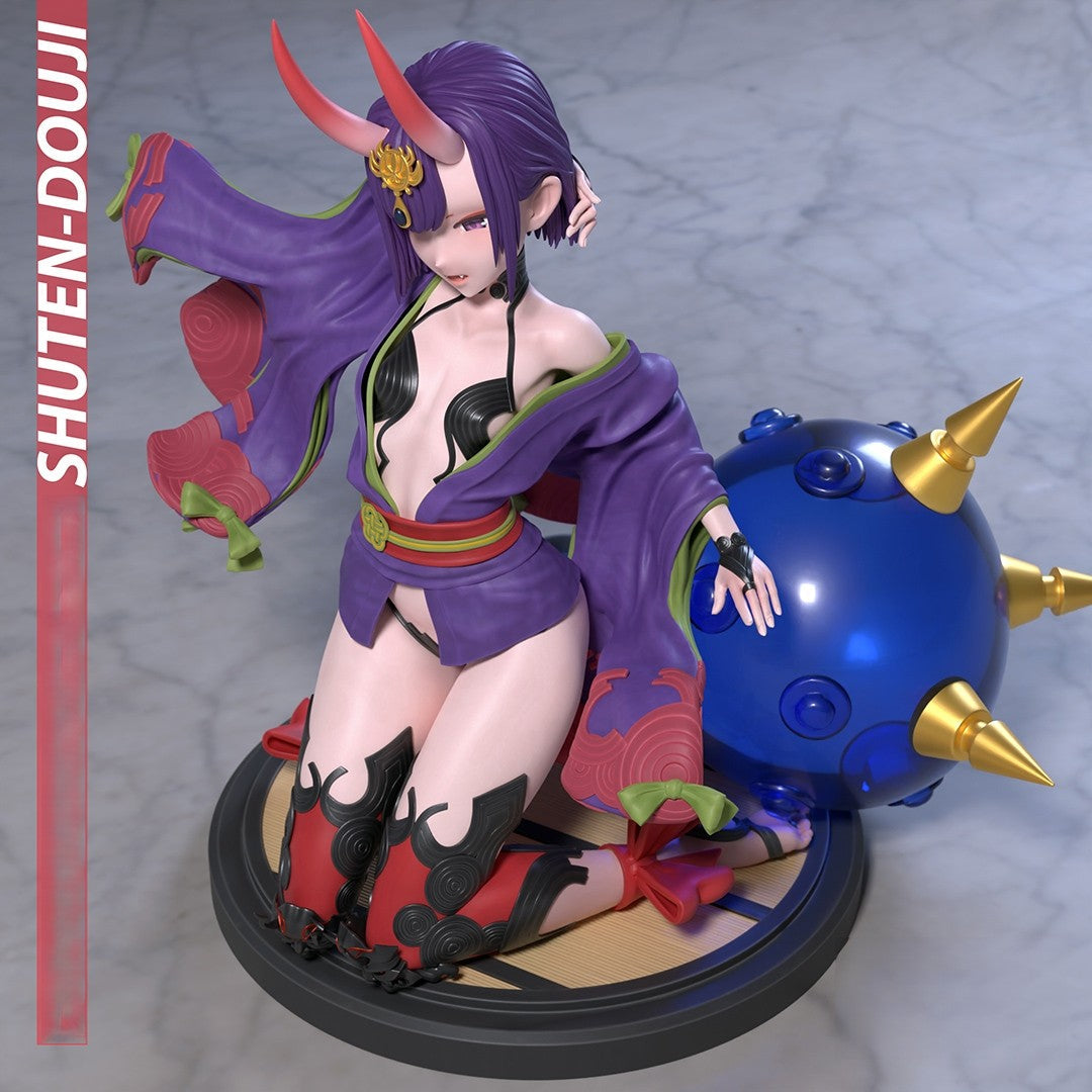 Shuten-Douji Special Edition - Fate/Grand Order 1/8 Scale - 3D Printed Garage Kit ガレージキット Resin Model Scale Figure フィギュア