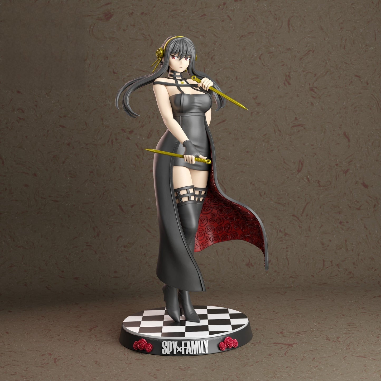1277 Yor Forger Special Edition - Spy x Family - STL 3D Print Files - 3D Printed Garage Kit ガレージキット Resin Model Scale Figure フィギュア