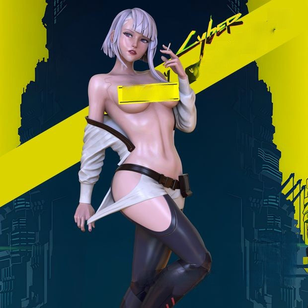 1229 Lucy Special Edition - Cyberpunk Edgerunners - STL 3D Print Files - 3D Printed Garage Kit ガレージキット Resin Model Scale Figure フィギュア