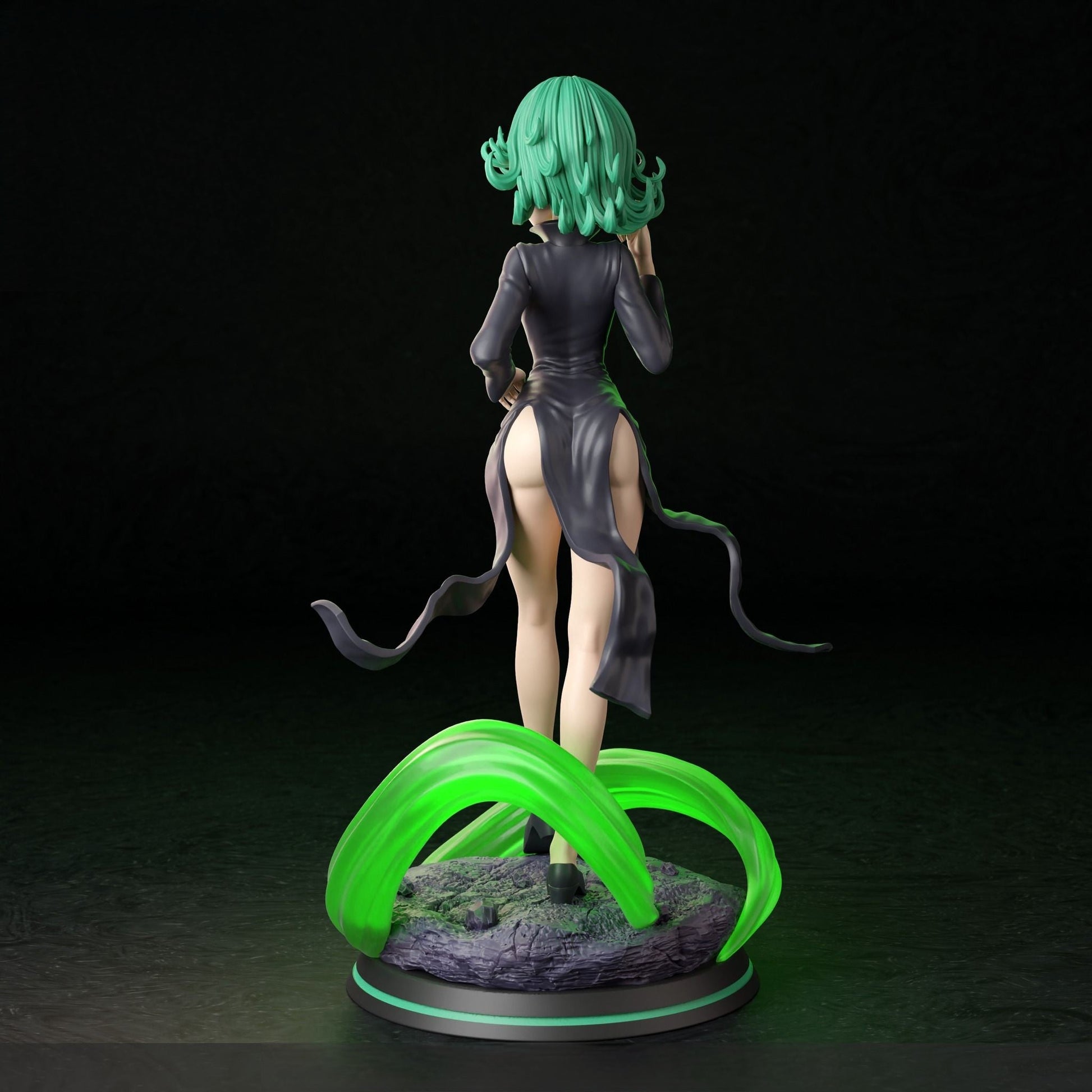 1284 Tatsumaki Special Edition - One-Punch Man - STL 3D Print Files - 3D Printed Garage Kit ガレージキット Resin Model Scale Figure フィギュア
