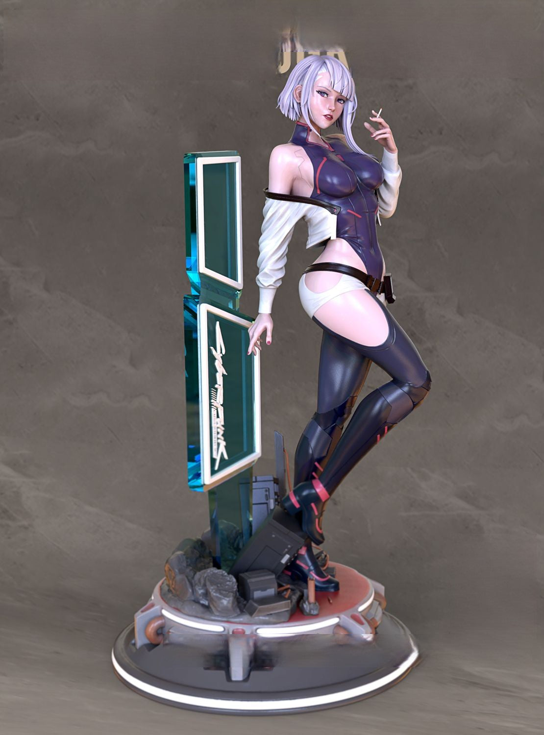 1229 Lucy Special Edition - Cyberpunk Edgerunners - STL 3D Print Files - 3D Printed Garage Kit ガレージキット Resin Model Scale Figure フィギュア