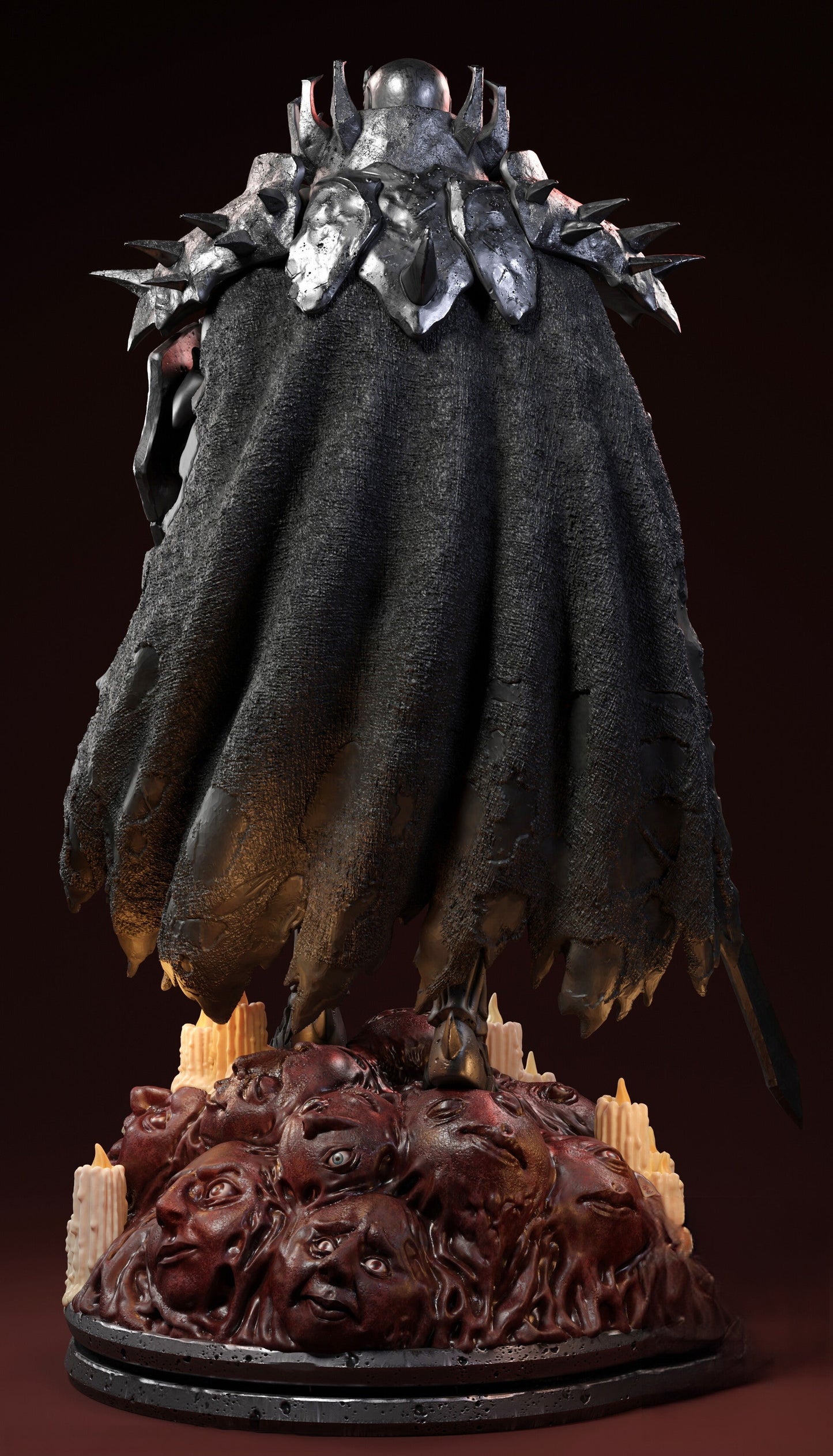 Skull Knight - Berserk 1/8 Scale - 3D Printed Garage Kit ガレージキット Resin Model Scale Figure フィギュア