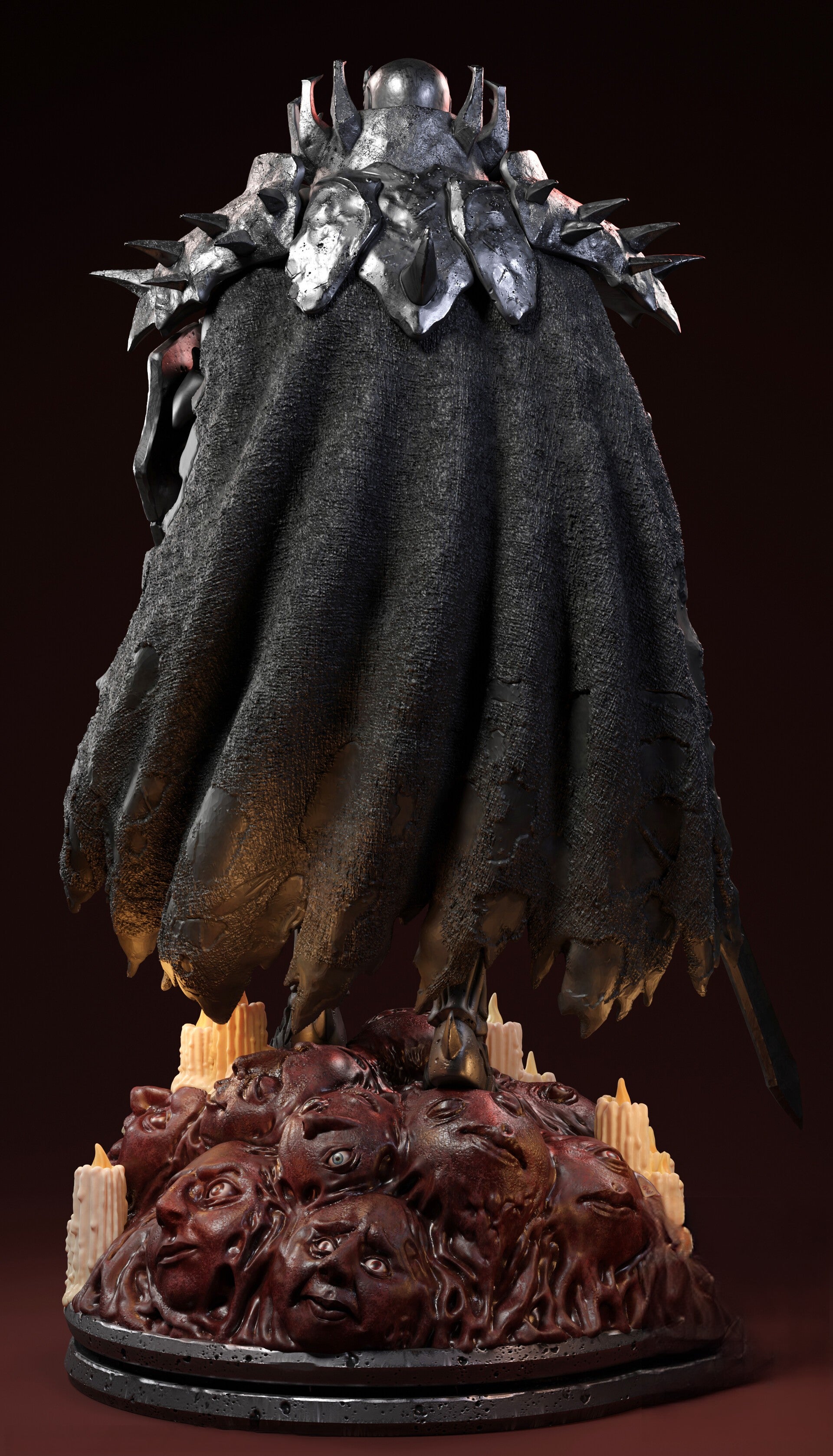 Skull Knight - Berserk 1/8 Scale - 3D Printed Garage Kit ガレージキット Resin Model Scale Figure フィギュア