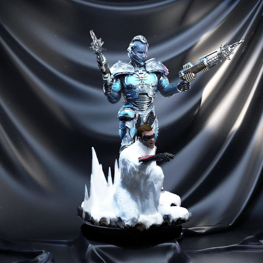 Mr Freeze - Arnold Schwarzenegger - Batman - STL 3D Print Files - 3D Printed Garage Kit ガレージキット Resin Model Scale Figure フィギュア