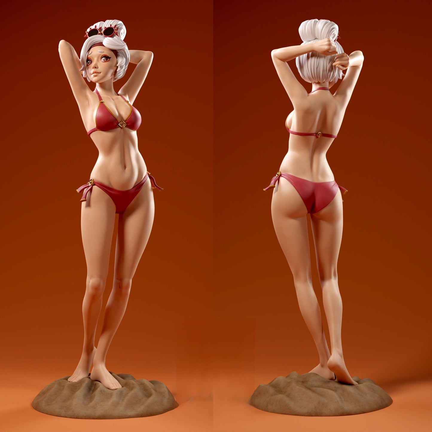 Purah Bikini - Tears of the Kingdom - STL 3D Print Files - 3D Printed Garage Kit ガレージキット Resin Model Scale Figure フィギュア
