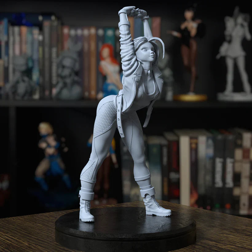 1324 Cammy Special Edition - Street Fighter - STL 3D Print Files - 3D Printed Garage Kit ガレージキット Resin Model Scale Figure フィギュア