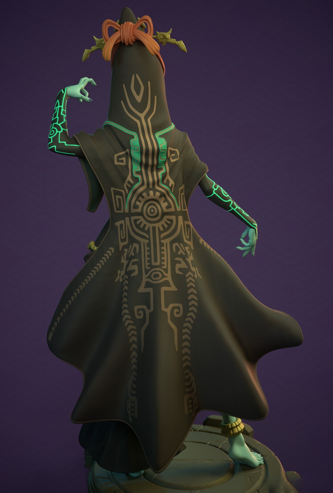 True Midna Special Edition - The Legend of Zelda - STL 3D Print Files - 3D Printed Garage Kit ガレージキット Resin Model Scale Figure フィギュア