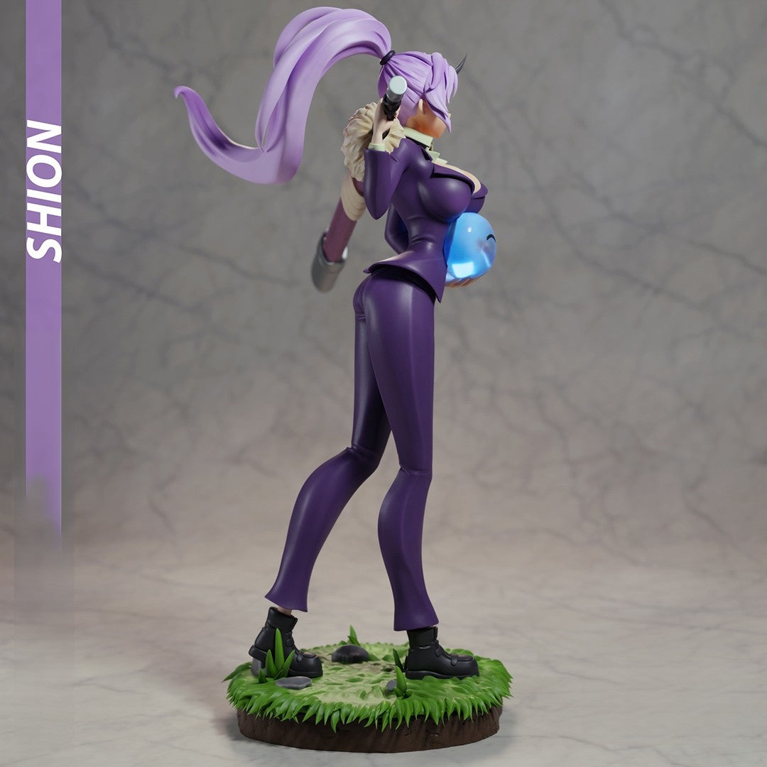 Shion Special Edition - Tensei Shitara Slime Datta Ken - STL 3D Print Files - 3D Printed Garage Kit ガレージキット Resin Model Scale Figure フィギュア