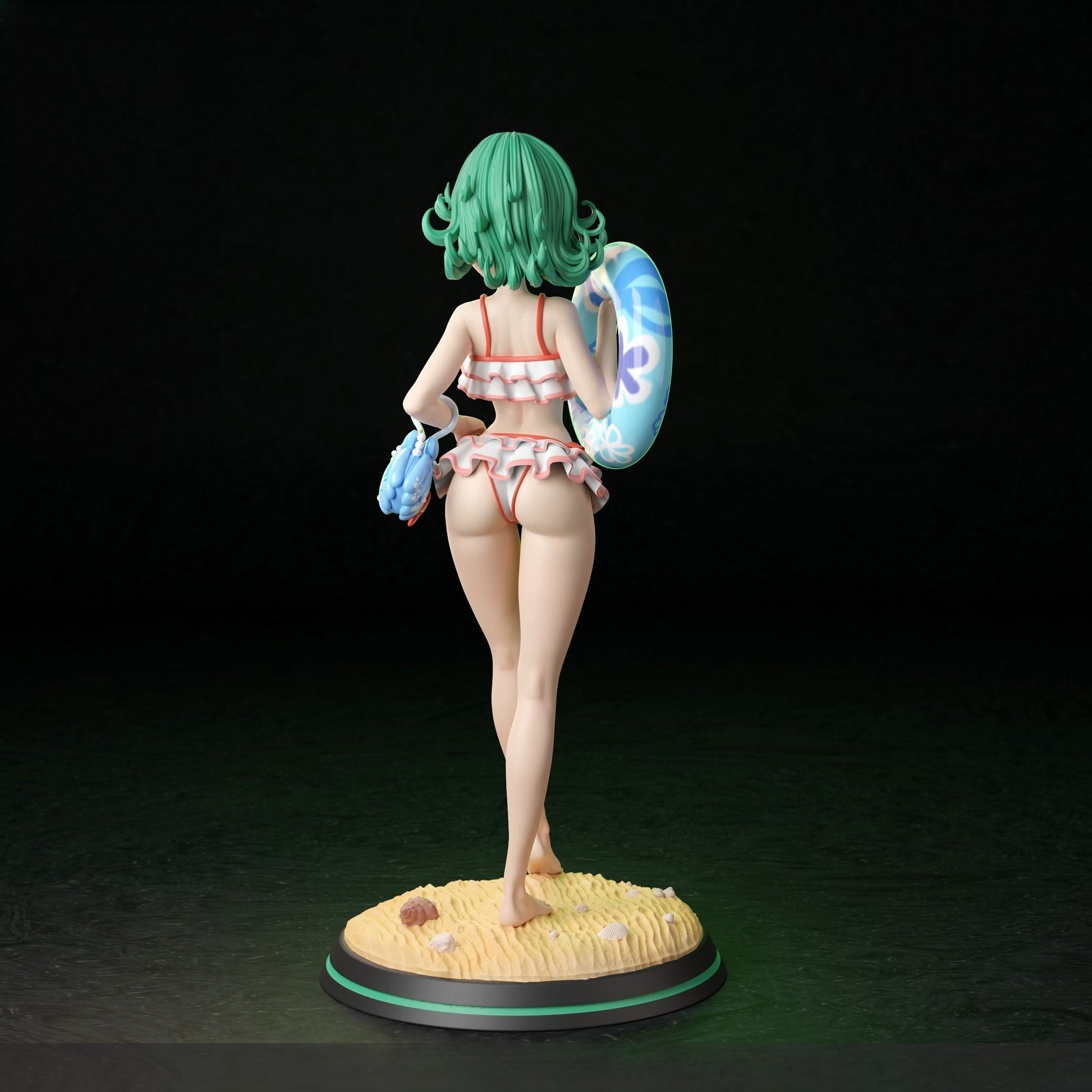 1284 Tatsumaki Special Edition - One-Punch Man - STL 3D Print Files - 3D Printed Garage Kit ガレージキット Resin Model Scale Figure フィギュア