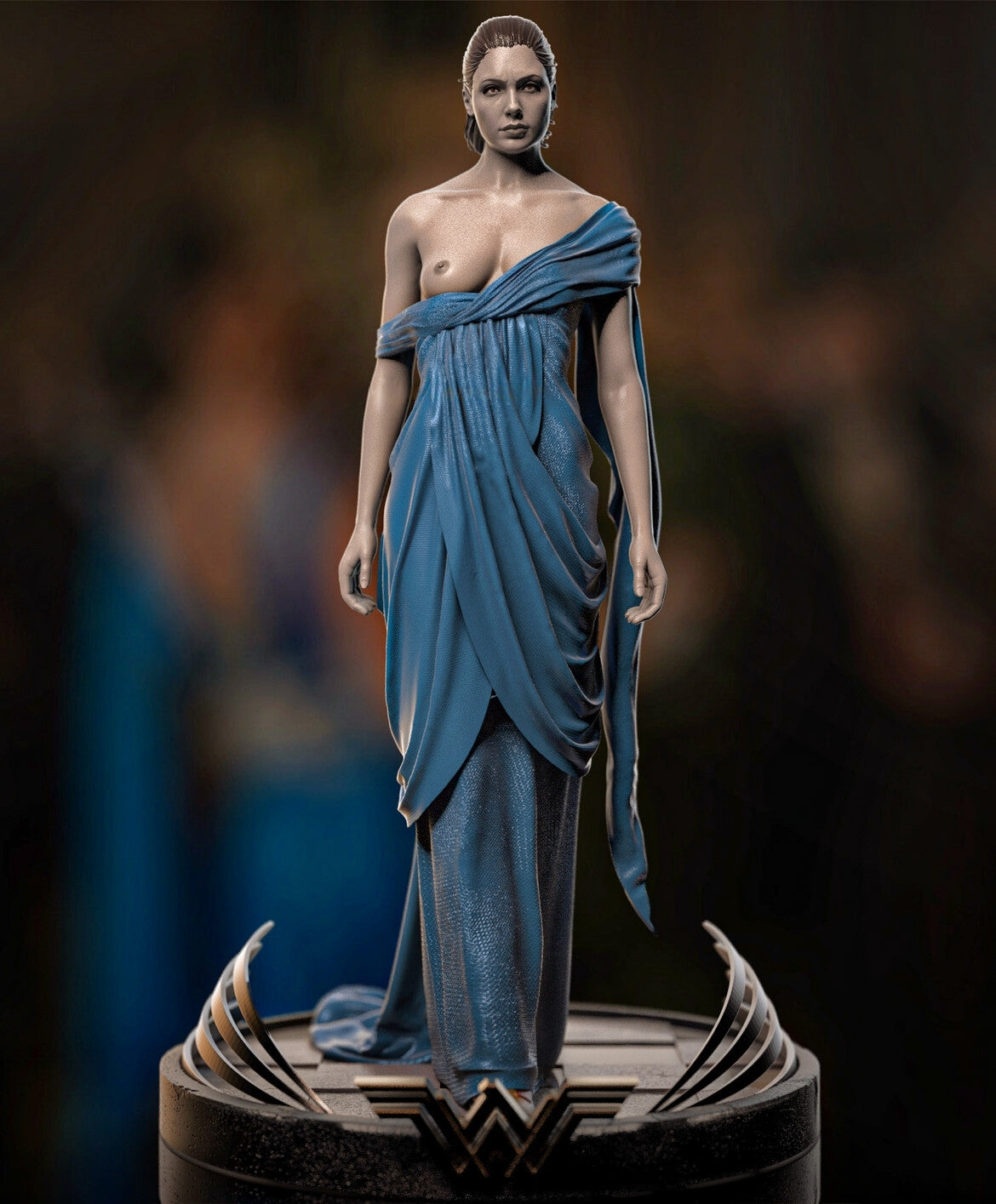 Princess Diana Special Edition - Wonder Woman - STL 3D Print Files - 3D Printed Garage Kit ガレージキット Resin Model Scale Figure フィギュア