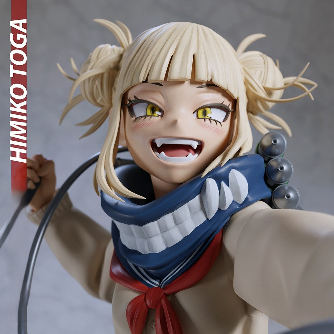 1407 Himiko Toga Special Edition - My Hero Academia - STL 3D Print Files - 3D Printed Garage Kit ガレージキット Resin Model Scale Figure フィギュア