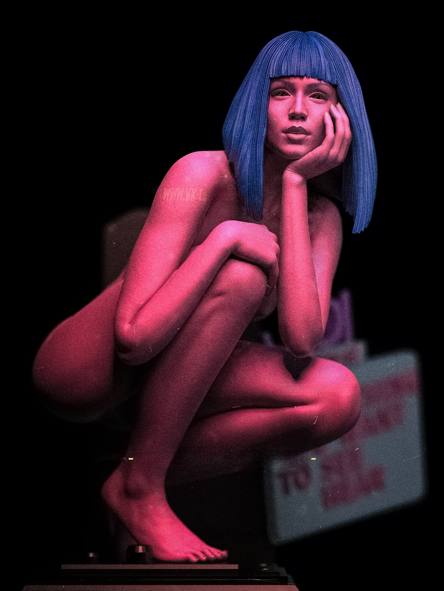 Joi Special Edition - Blade Runner 2049 - 1/8 Scale - 3D Printed Garage Kit ガレージキット Resin Model Scale Figure フィギュア