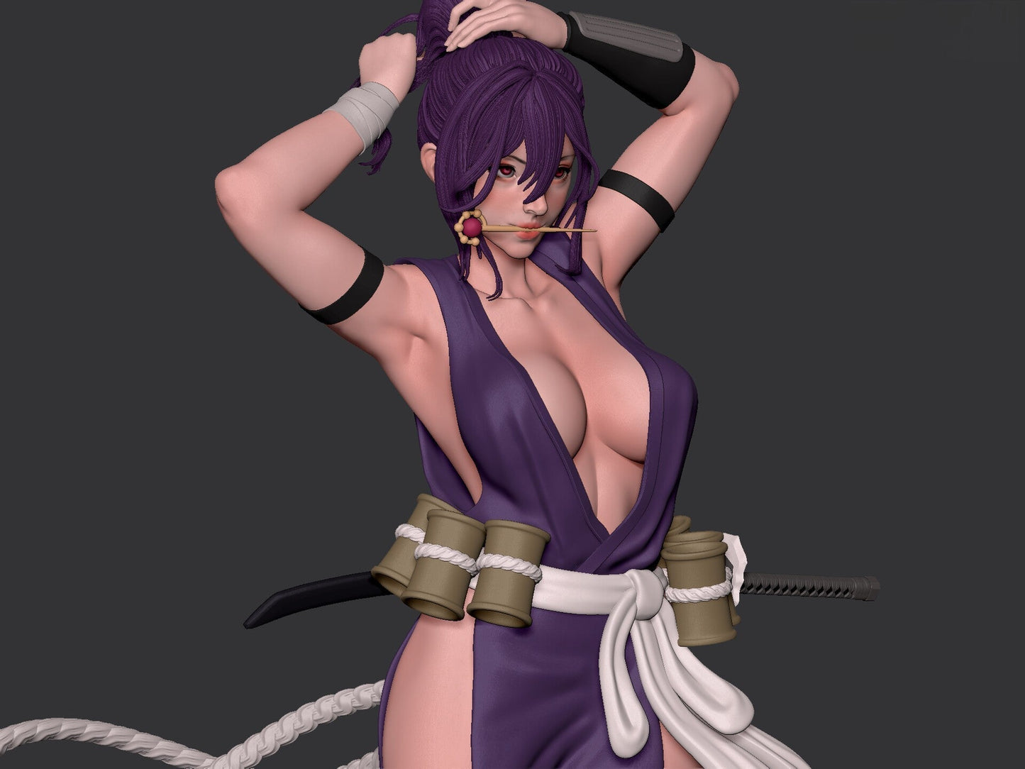 Yuzuriha Special Edition - Hell's Paradise 1/8 Scale - 3D Printed Garage Kit ガレージキット Resin Model Scale Figure フィギュア