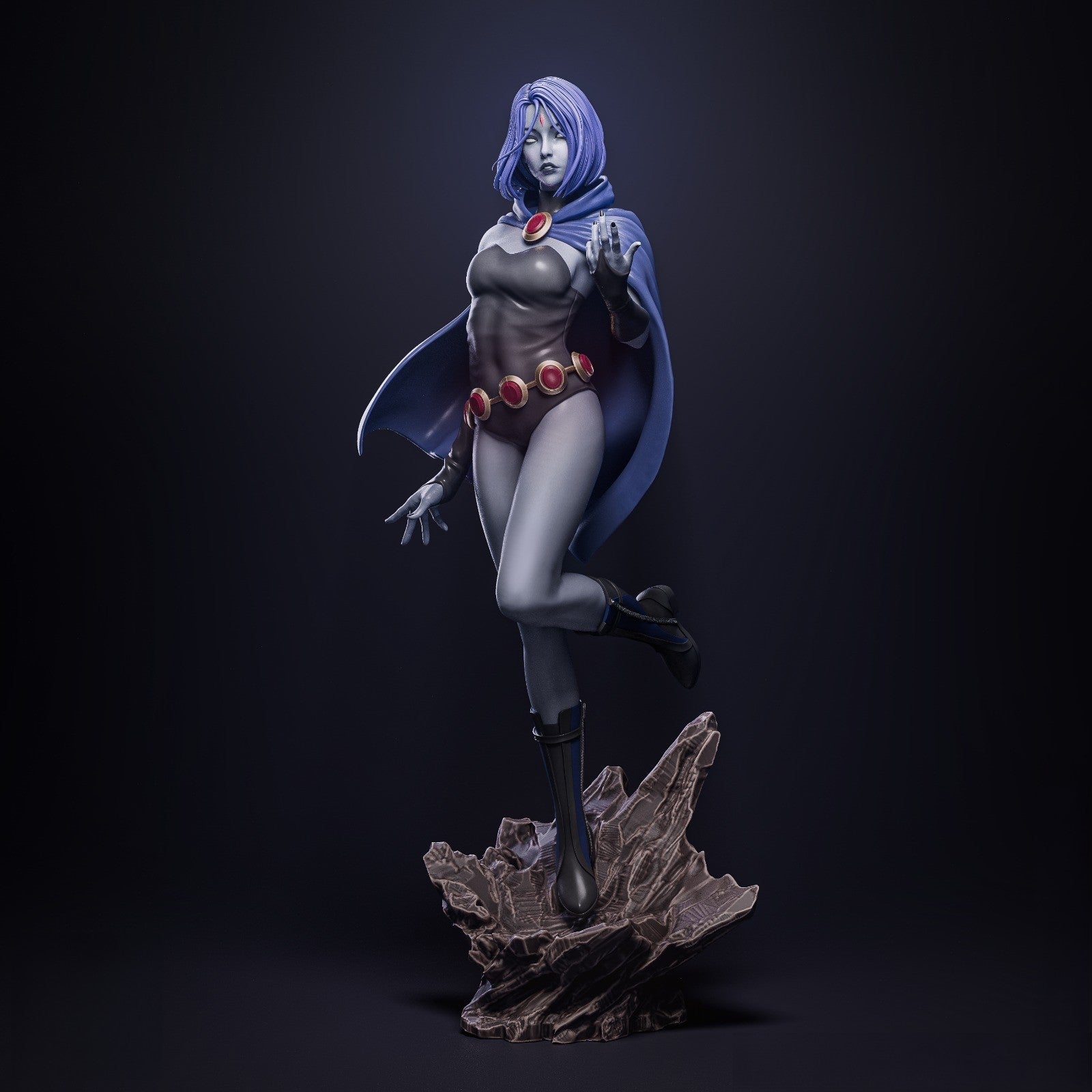 Raven - DC Comics 1/8 Scale - 3D Printed Garage Kit ガレージキット Resin Model Scale Figure フィギュア