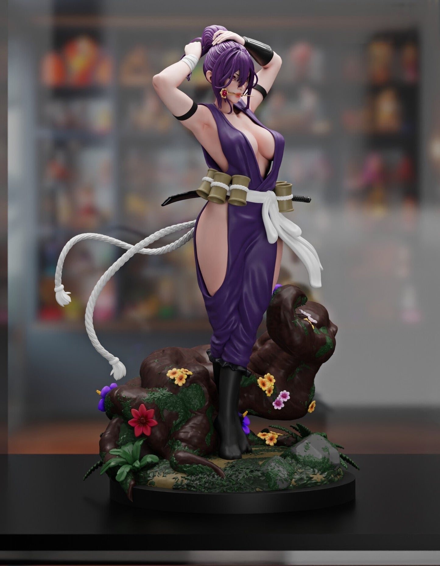 Yuzuriha Special Edition - Hell's Paradise 1/8 Scale - 3D Printed Garage Kit ガレージキット Resin Model Scale Figure フィギュア