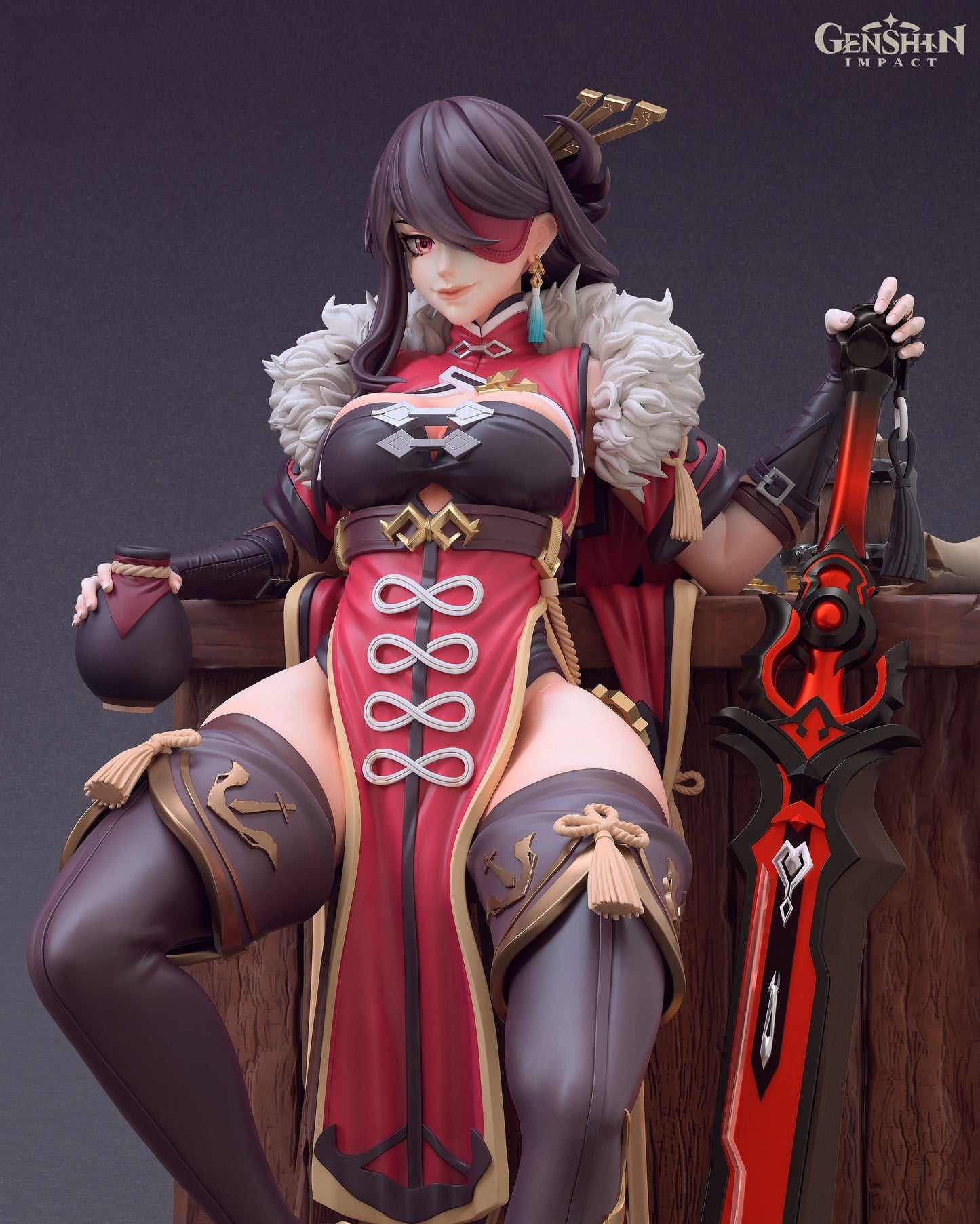 Beidou Genshin Impact 1/8 Scale