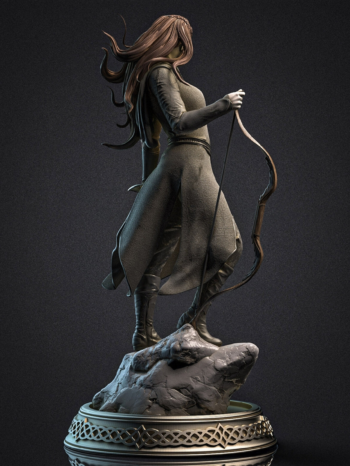 Tauriel Special Edition - The Hobbit - STL 3D Print Files - 3D Printed Garage Kit ガレージキット Resin Model Scale Figure フィギュア