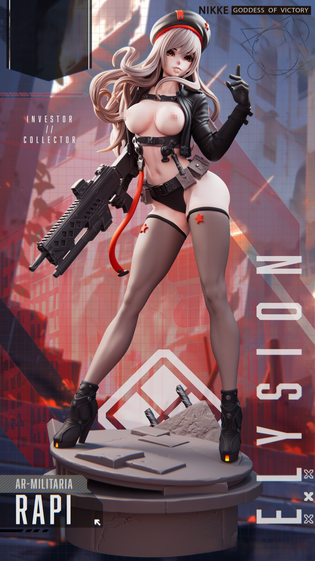 Rapi NSFW - Nikke Goddess of Victory - 1/8 Scale