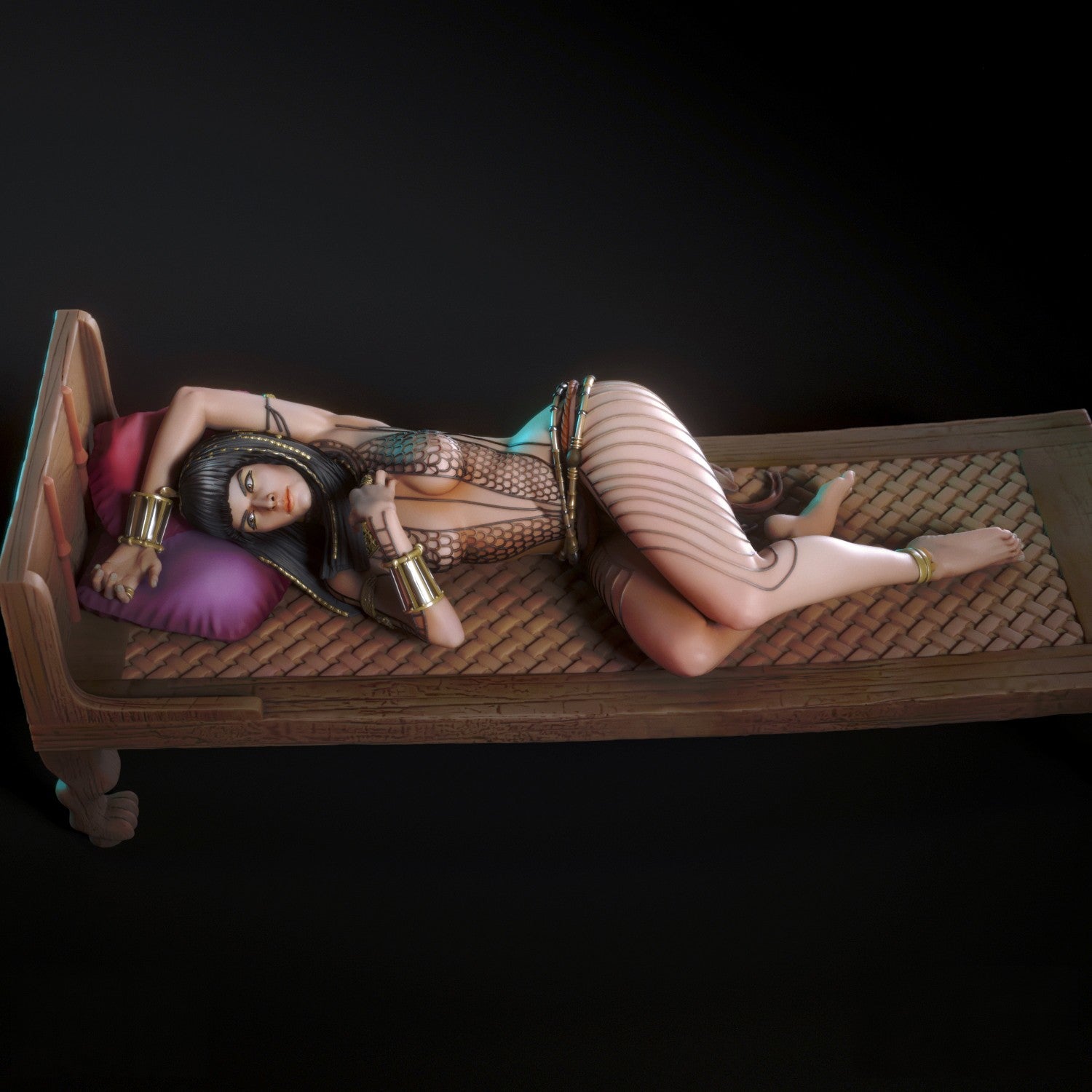 Anck-Su-Namun Special Edition - The Mummy - STL 3D Print Files - 3D Printed Garage Kit ガレージキット Resin Model Scale Figure フィギュア