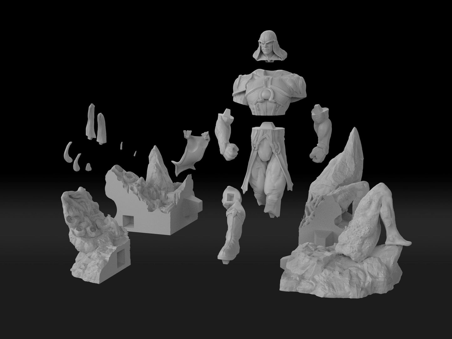 Darkseid 1/8 Scale