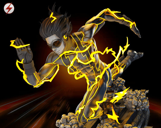Impulse - Young Justice - STL 3D Print Files - 3D Printed Garage Kit ガレージキット Resin Model Scale Figure フィギュア