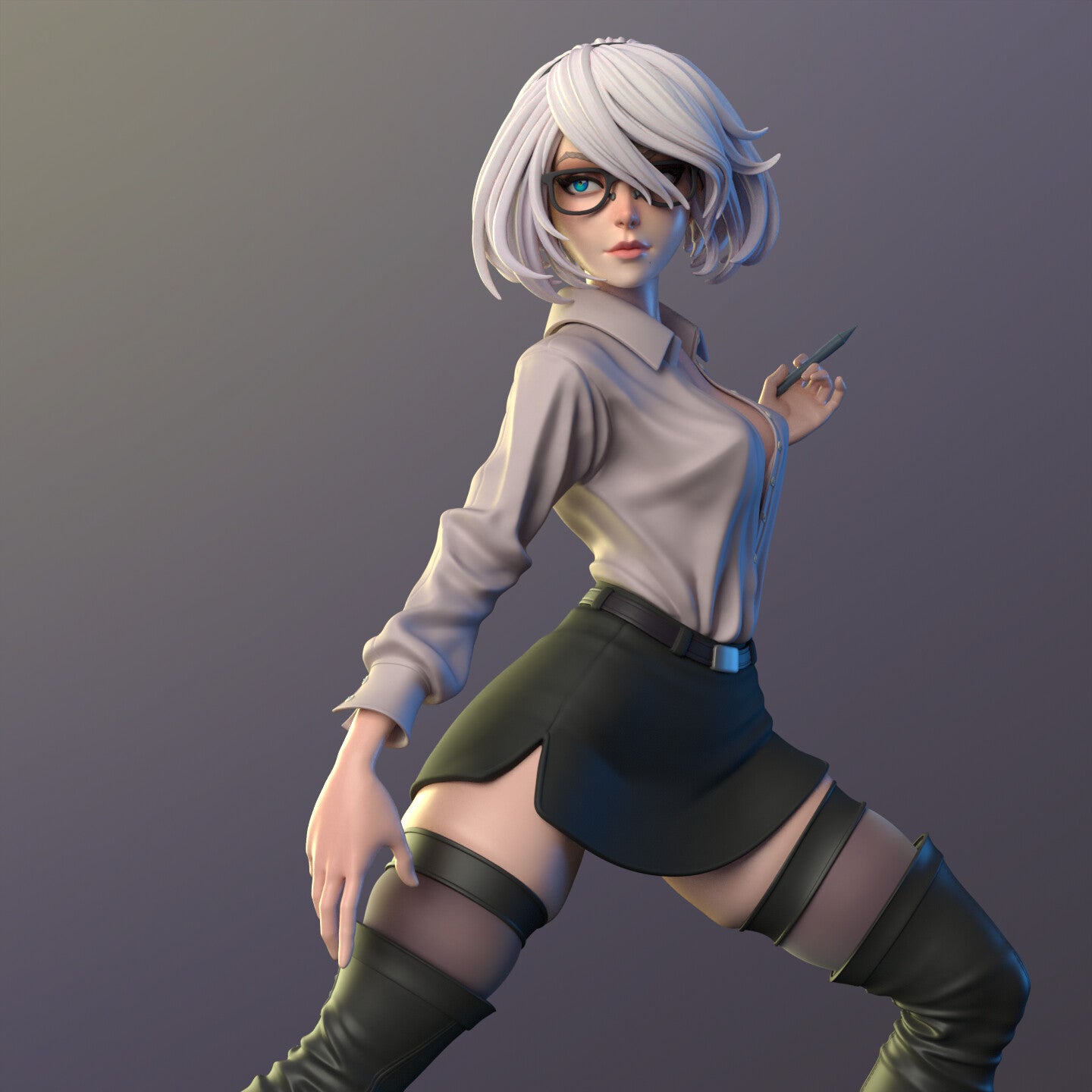 2B - Nier Automata - STL 3D Print Files