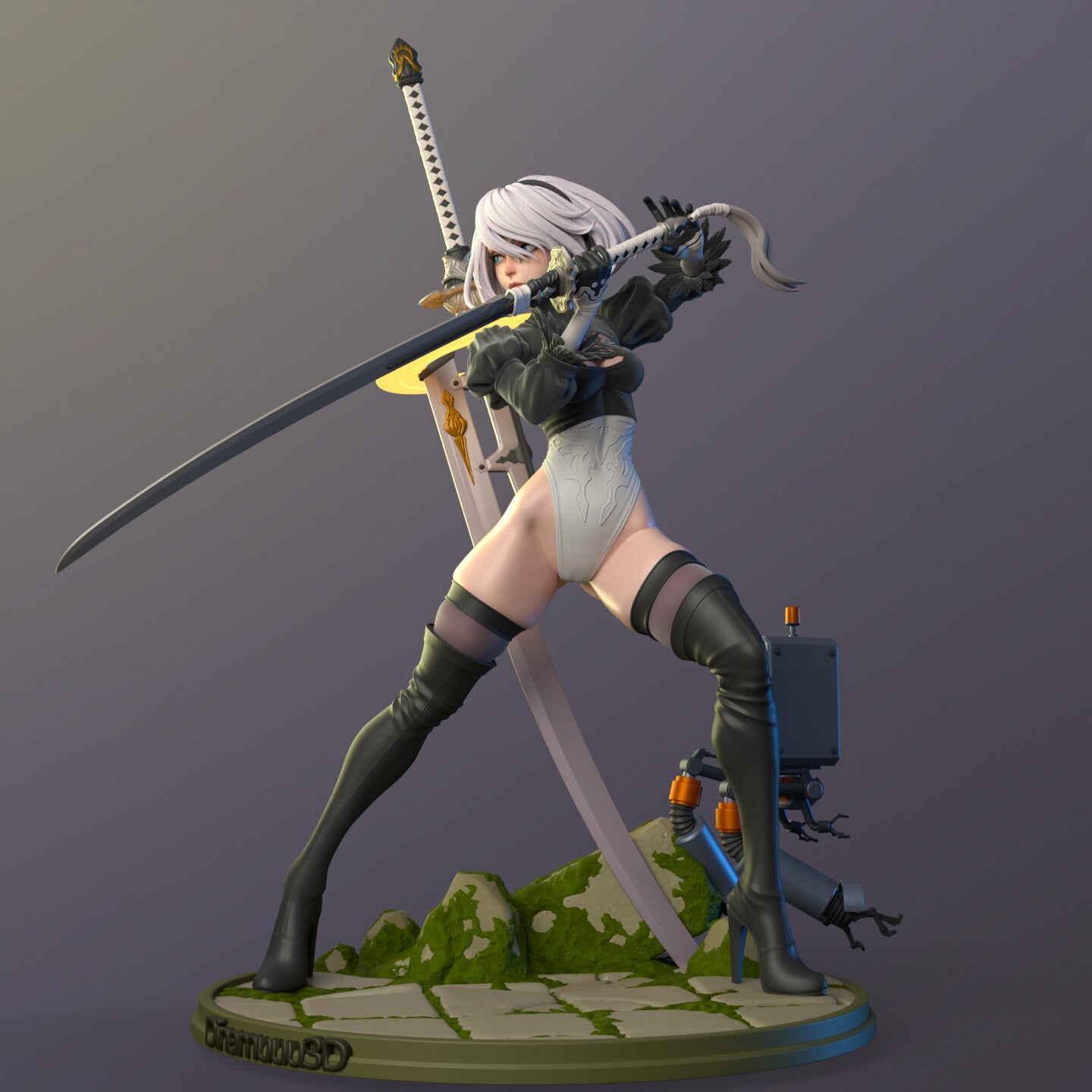 2B - Nier Automata - STL 3D Print Files