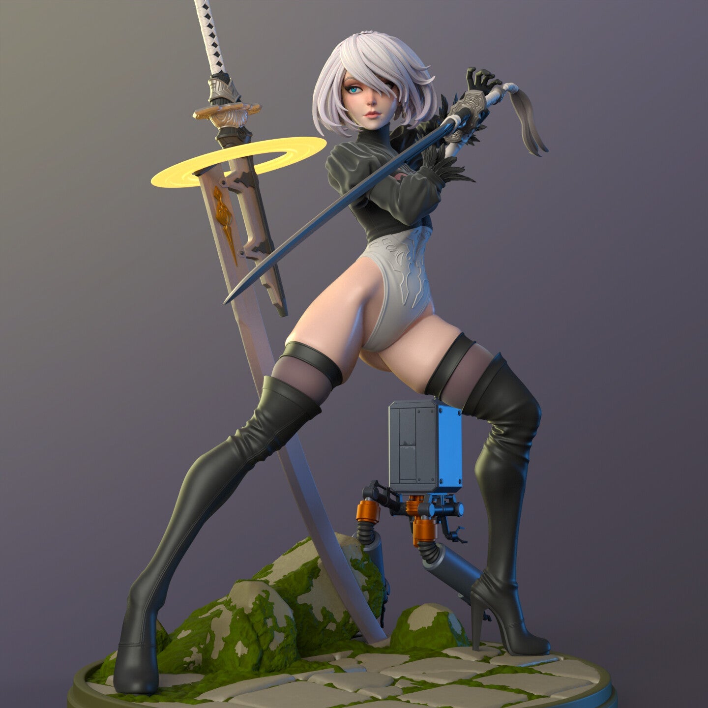 2B - Nier Automata - STL 3D Print Files
