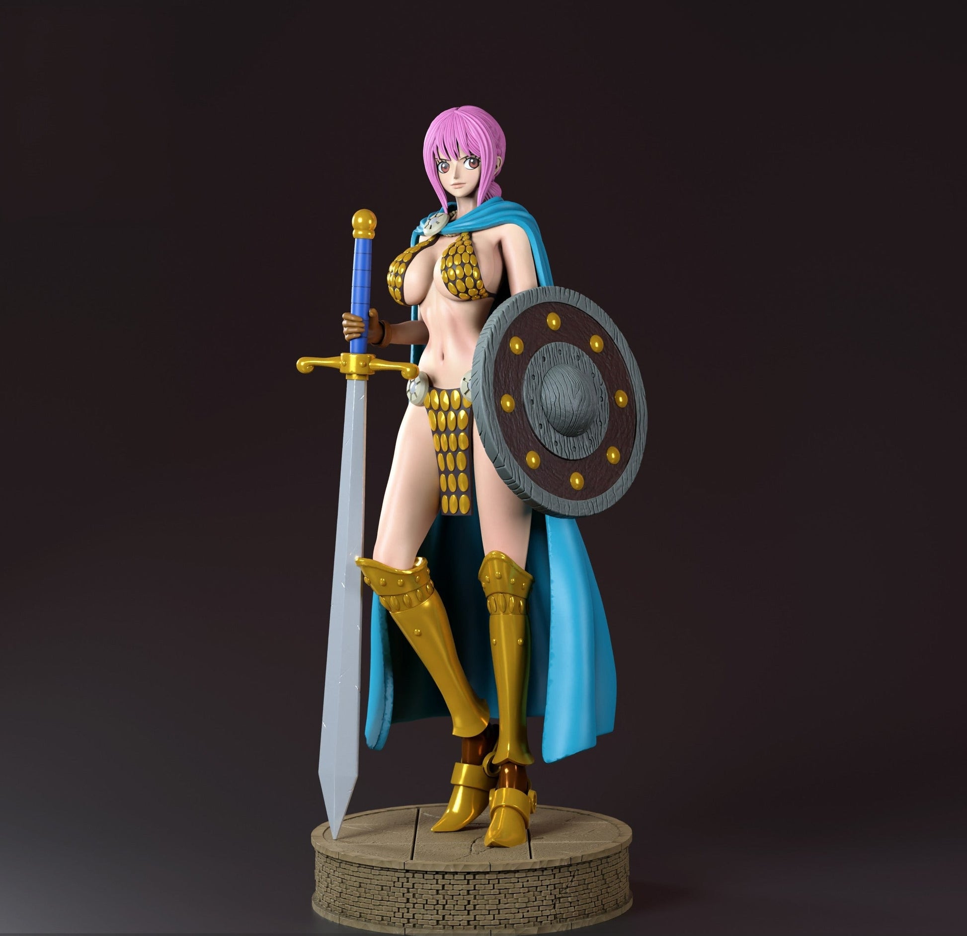 Rebecca Special Edition - One Piece 1/8 Scale - 3D Printed Garage Kit ガレージキット Resin Model Scale Figure フィギュア