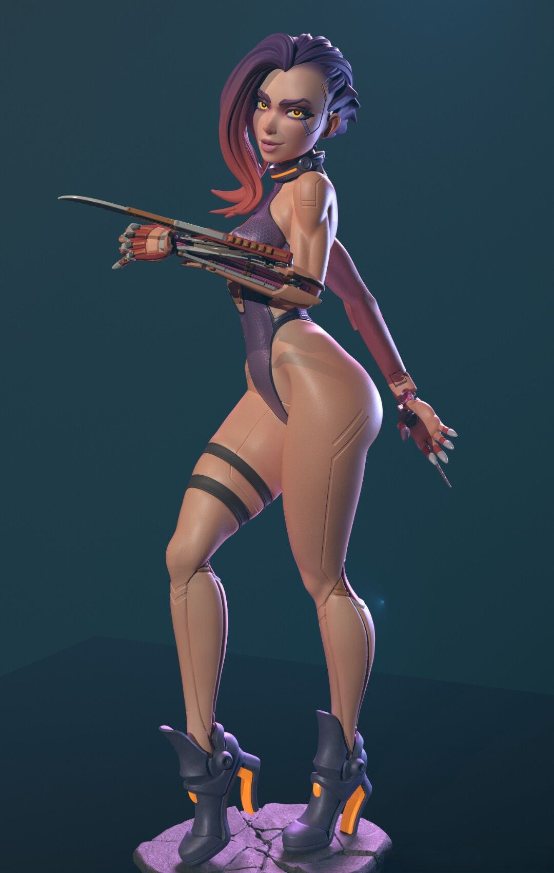 Cyberpunk Girl 1/8 Scale