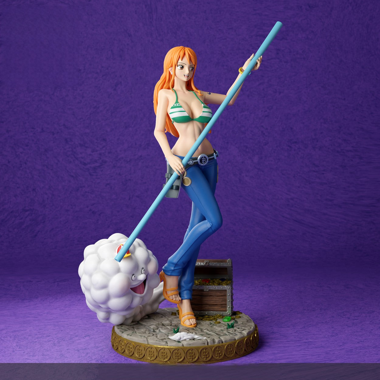Nami Special Edition - One Piece - STL 3D Print Files - 3D Printed Garage Kit ガレージキット Resin Model Scale Figure フィギュア