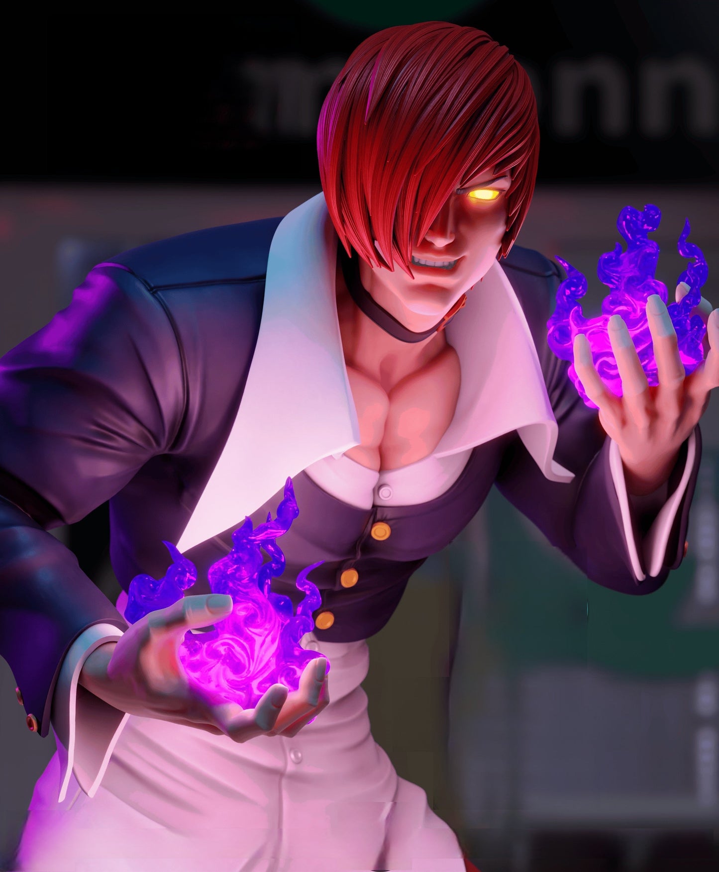 Lori Yagami - The King of Fighters 1/8 Scale - 3D Printed Garage Kit ガレージキット Resin Model Scale Figure フィギュア