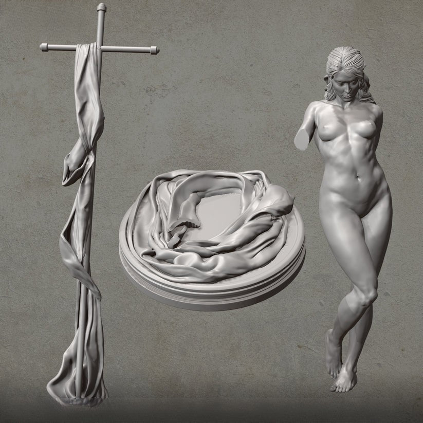 Roberto Ferri Special Edition - STL 3D Print Files - 3D Printed Garage Kit ガレージキット Resin Model Scale Figure フィギュア