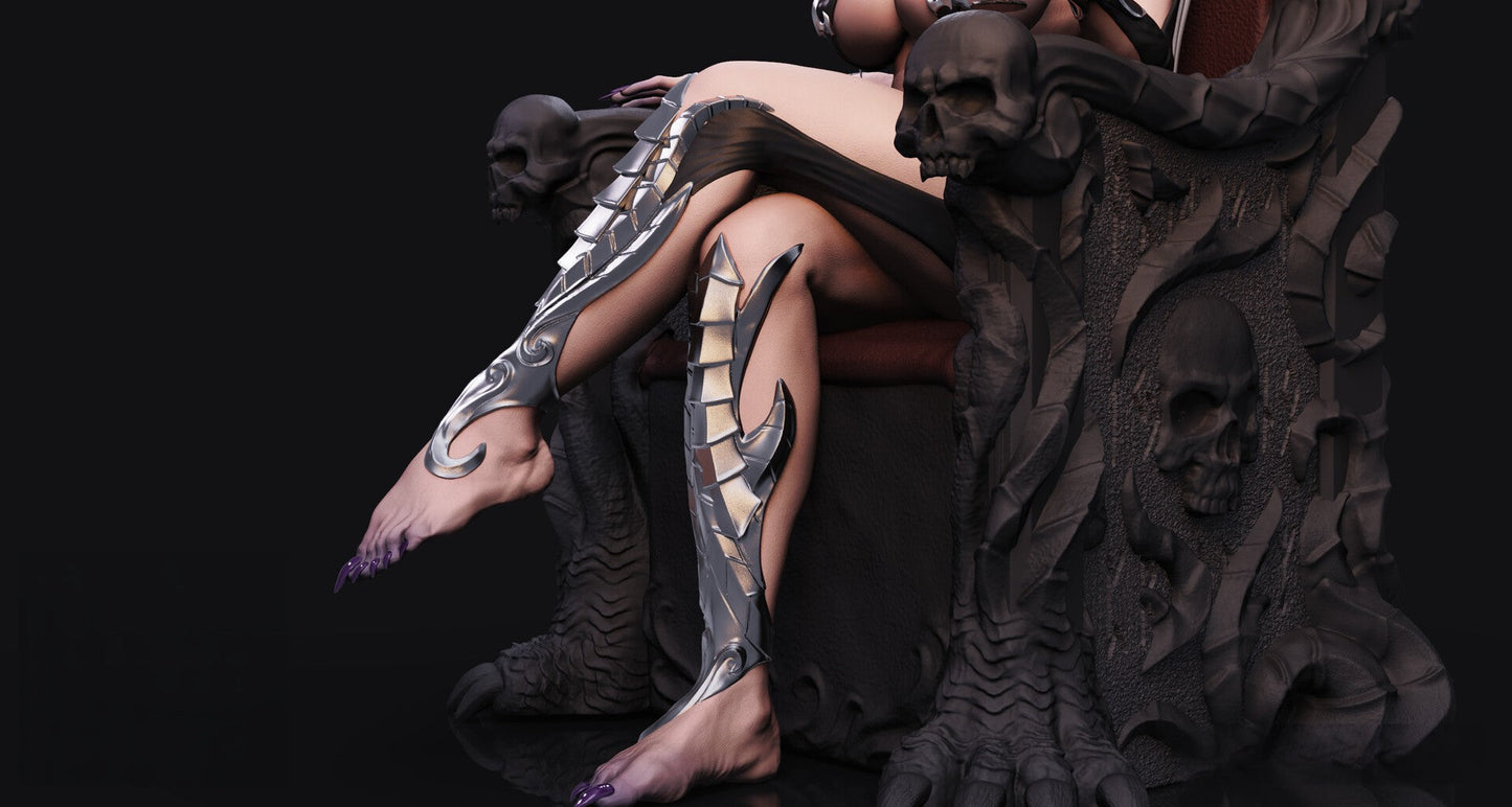 Succubus Special Edition - STL 3D Print Files - 3D Printed Garage Kit ガレージキット Resin Model Scale Figure フィギュア