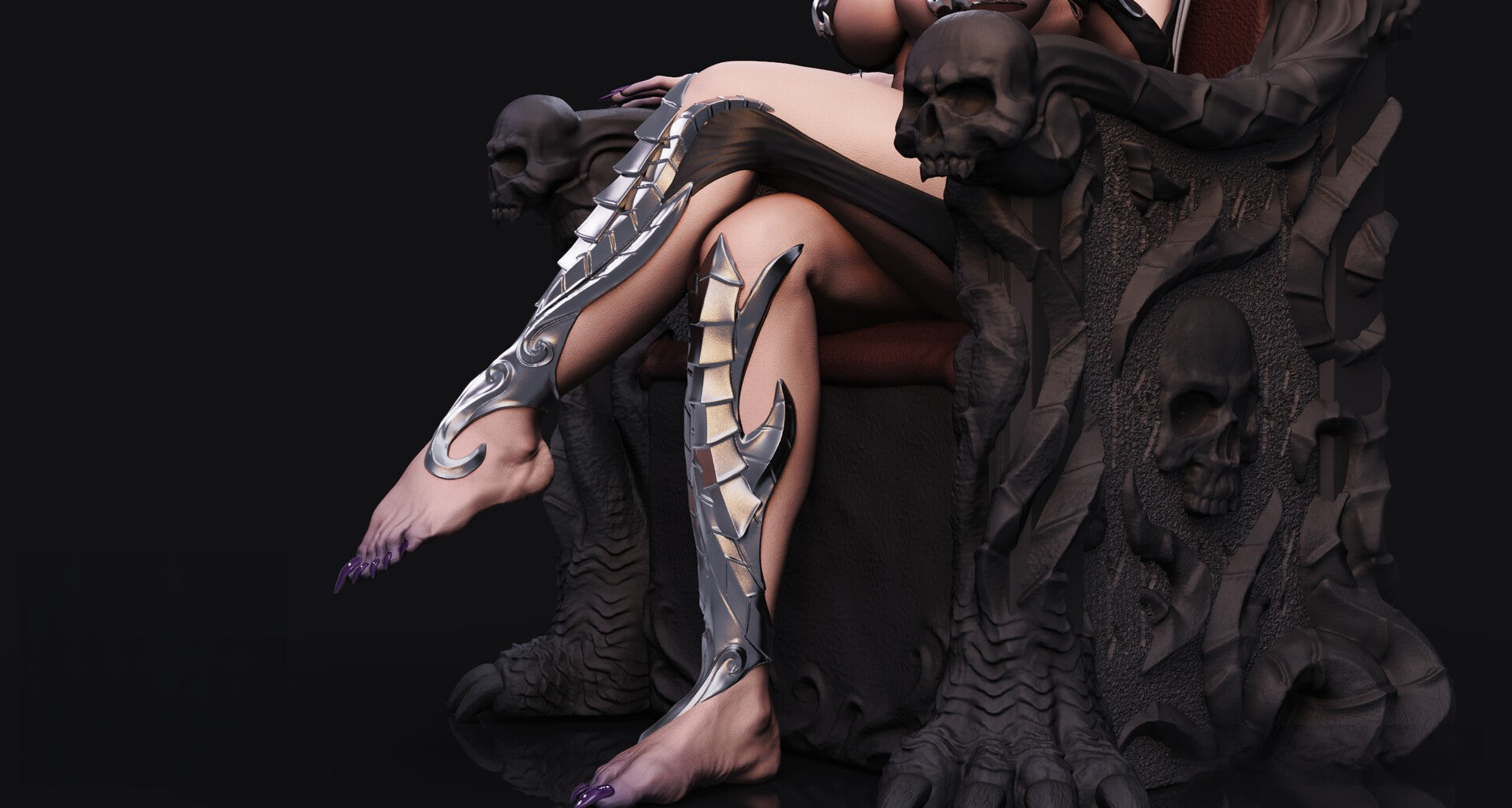 Succubus Special Edition - STL 3D Print Files - 3D Printed Garage Kit ガレージキット Resin Model Scale Figure フィギュア