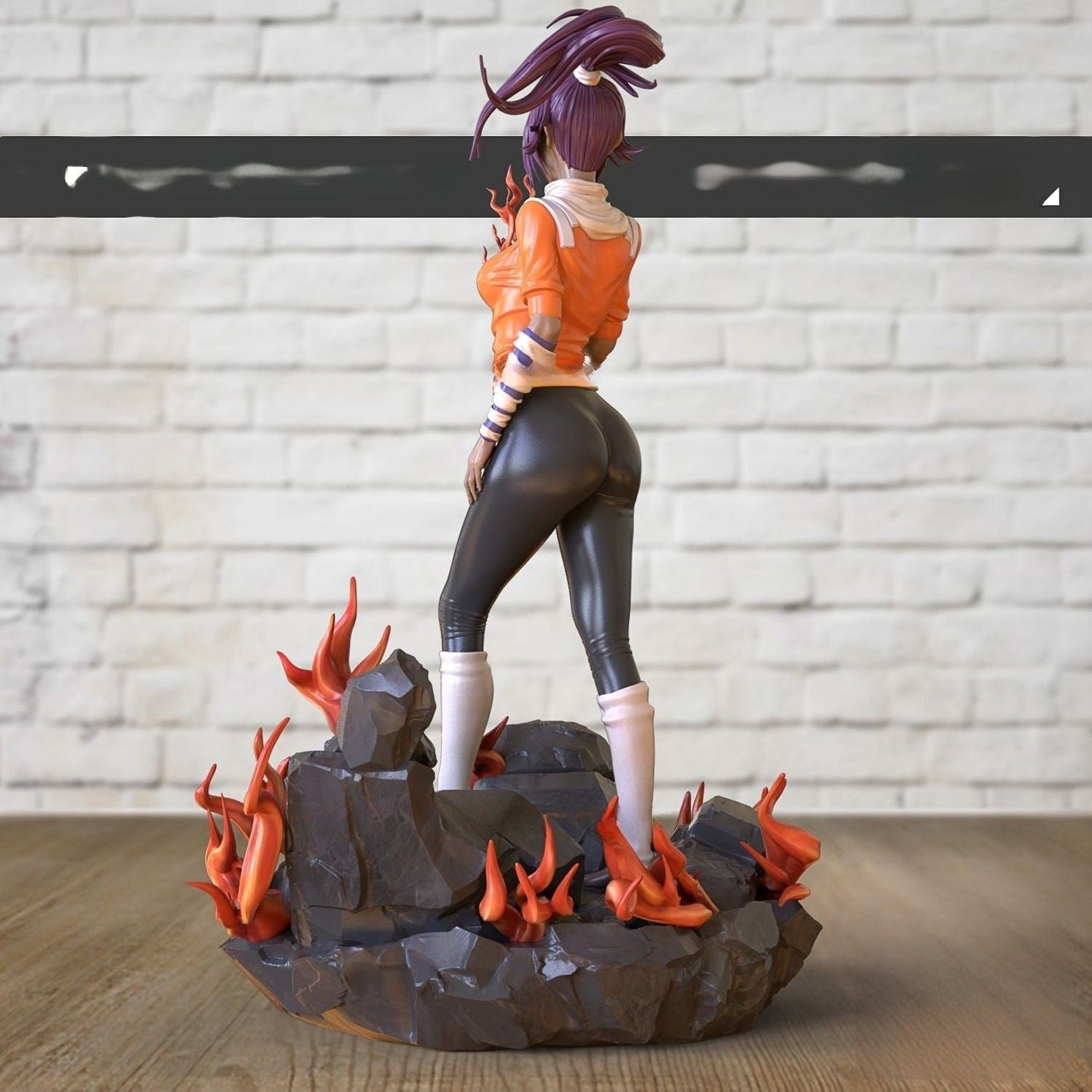Yoruichi Shihouin Special Edition - Bleach - STL 3D Print Files - 3D Printed Garage Kit ガレージキット Resin Model Scale Figure フィギュア
