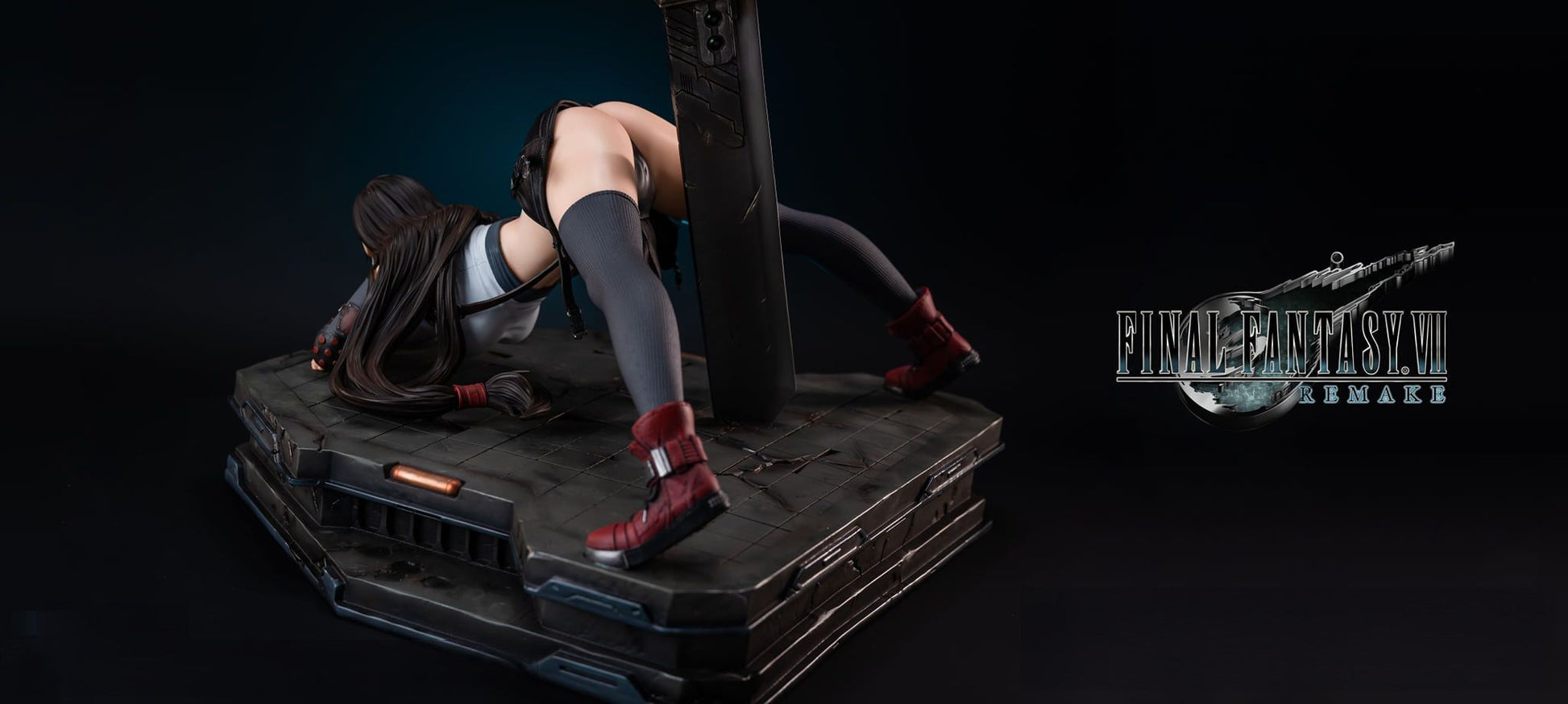 Tifa Lockhart Special Edition - Final Fantasy - STL 3D Print Files - 3D Printed Garage Kit ガレージキット Resin Model Scale Figure フィギュア