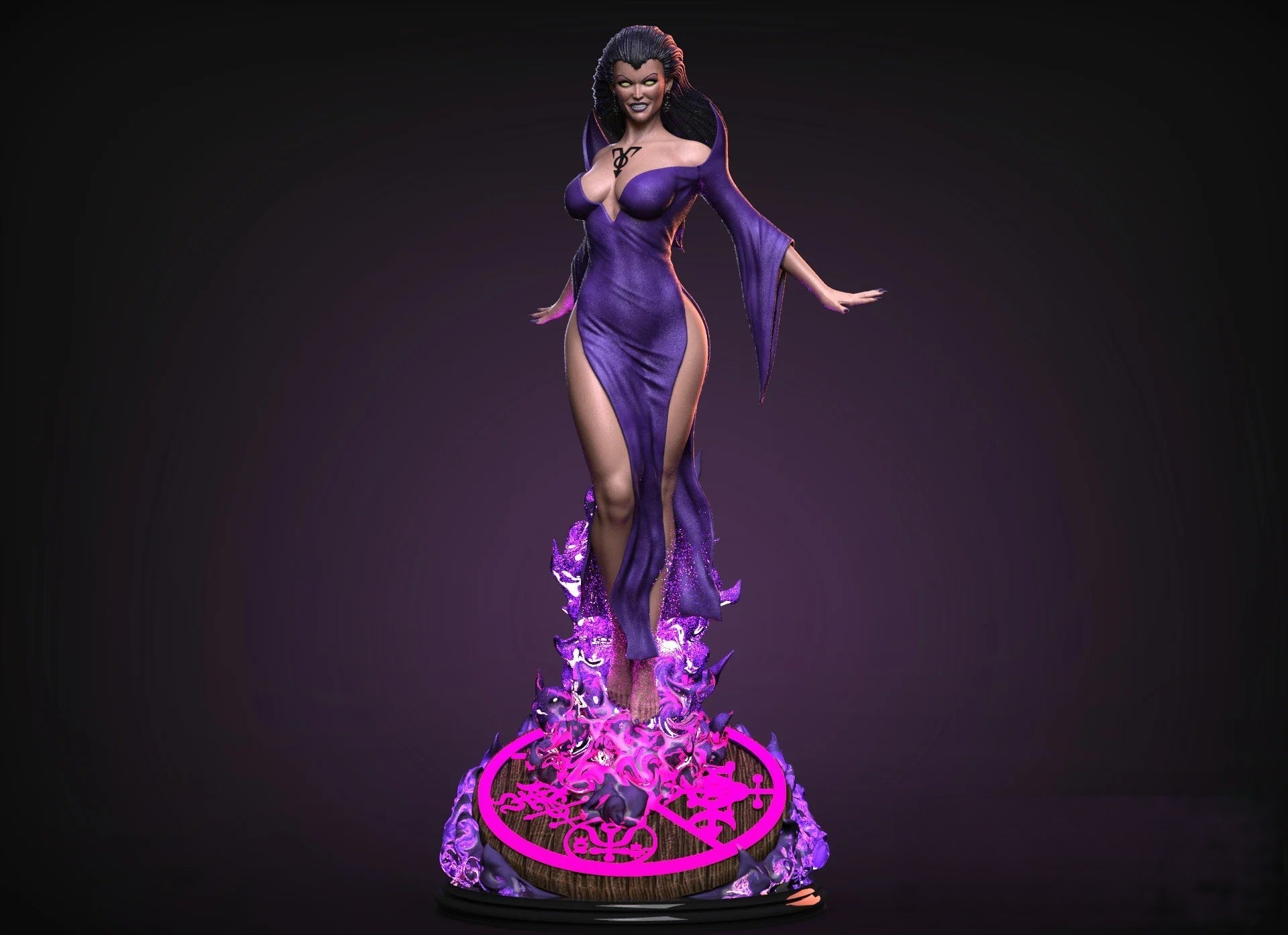 Tala - DC Comics - STL 3D Print Files - 3D Printed Garage Kit ガレージキット Resin Model Scale Figure フィギュア