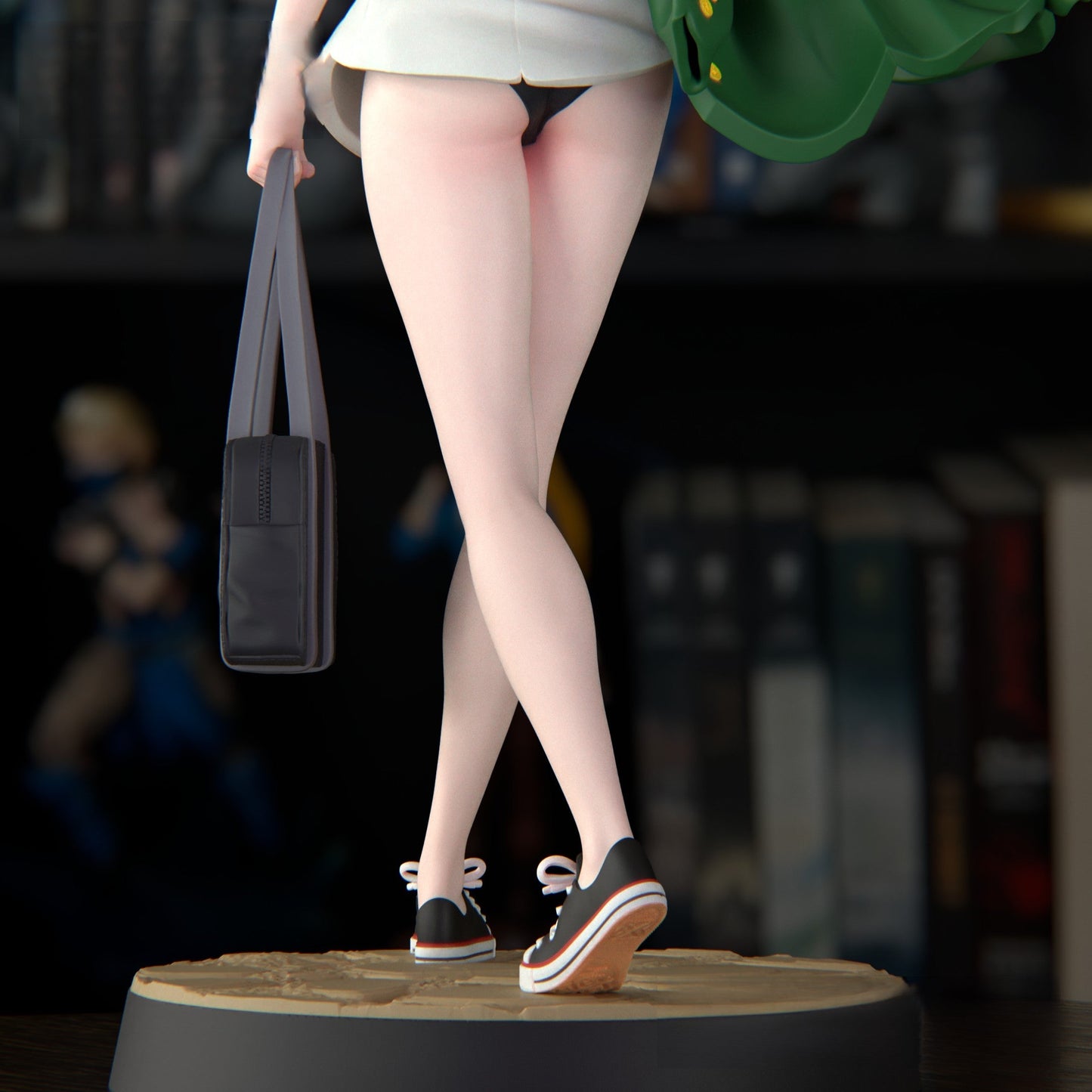 Tomo Chan Special Edition - Tomo-Chan Is a Girl! - STL 3D Print Files - 3D Printed Garage Kit ガレージキット Resin Model Scale Figure フィギュア