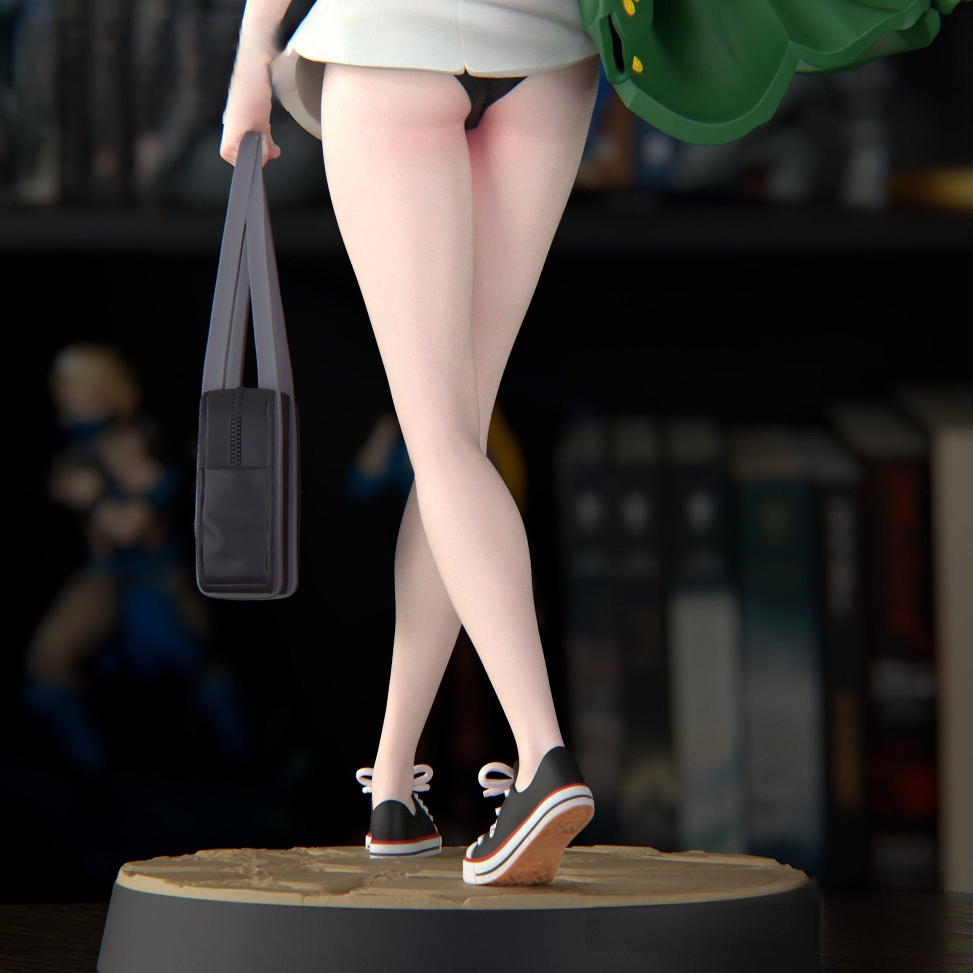 Tomo Chan Special Edition - Tomo-Chan Is a Girl! - STL 3D Print Files - 3D Printed Garage Kit ガレージキット Resin Model Scale Figure フィギュア