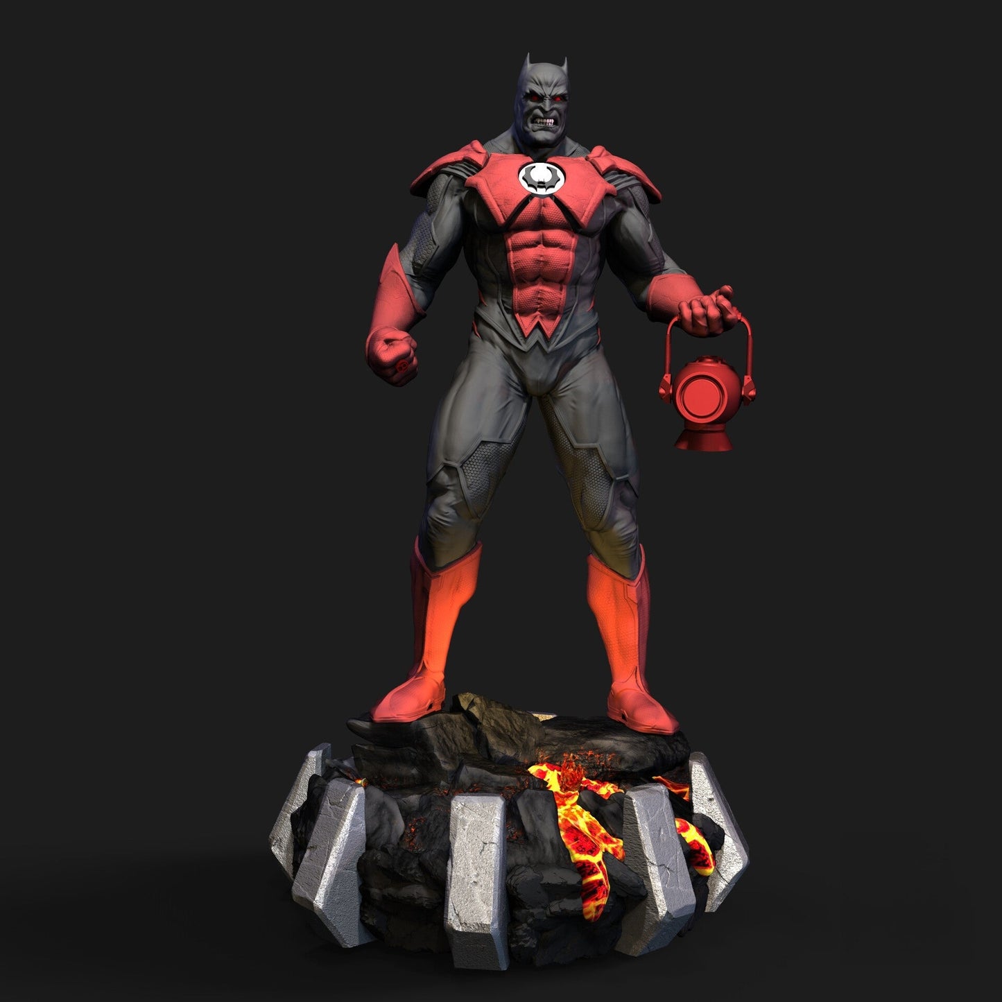 Batrocitus - Death Metal 7 - DC Multiverse - STL 3D Print Files - 3D Printed Garage Kit ガレージキット Resin Model Scale Figure フィギュア